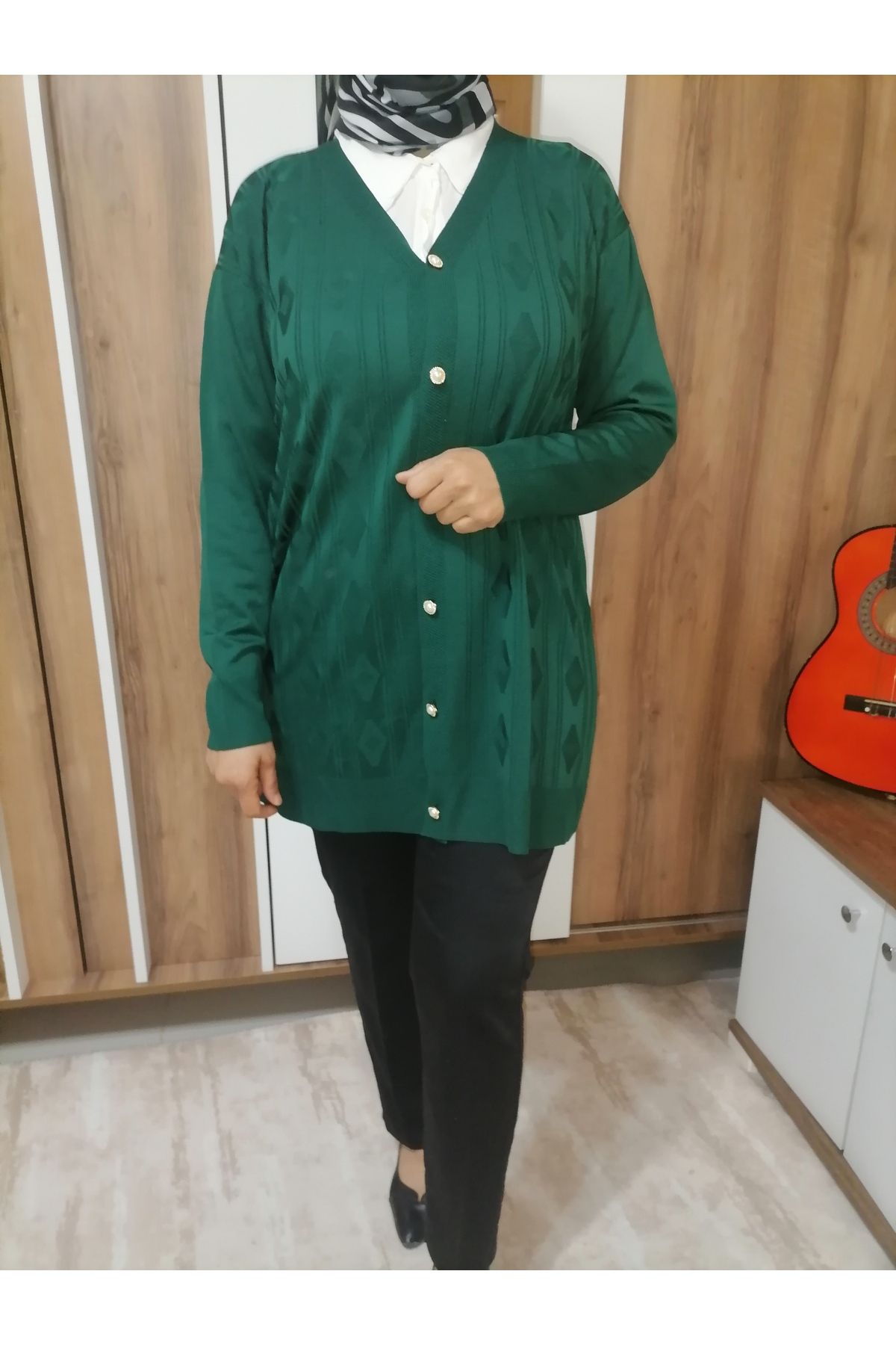 Jose Clothing İnce Tesettür Triko Ceket Yelek