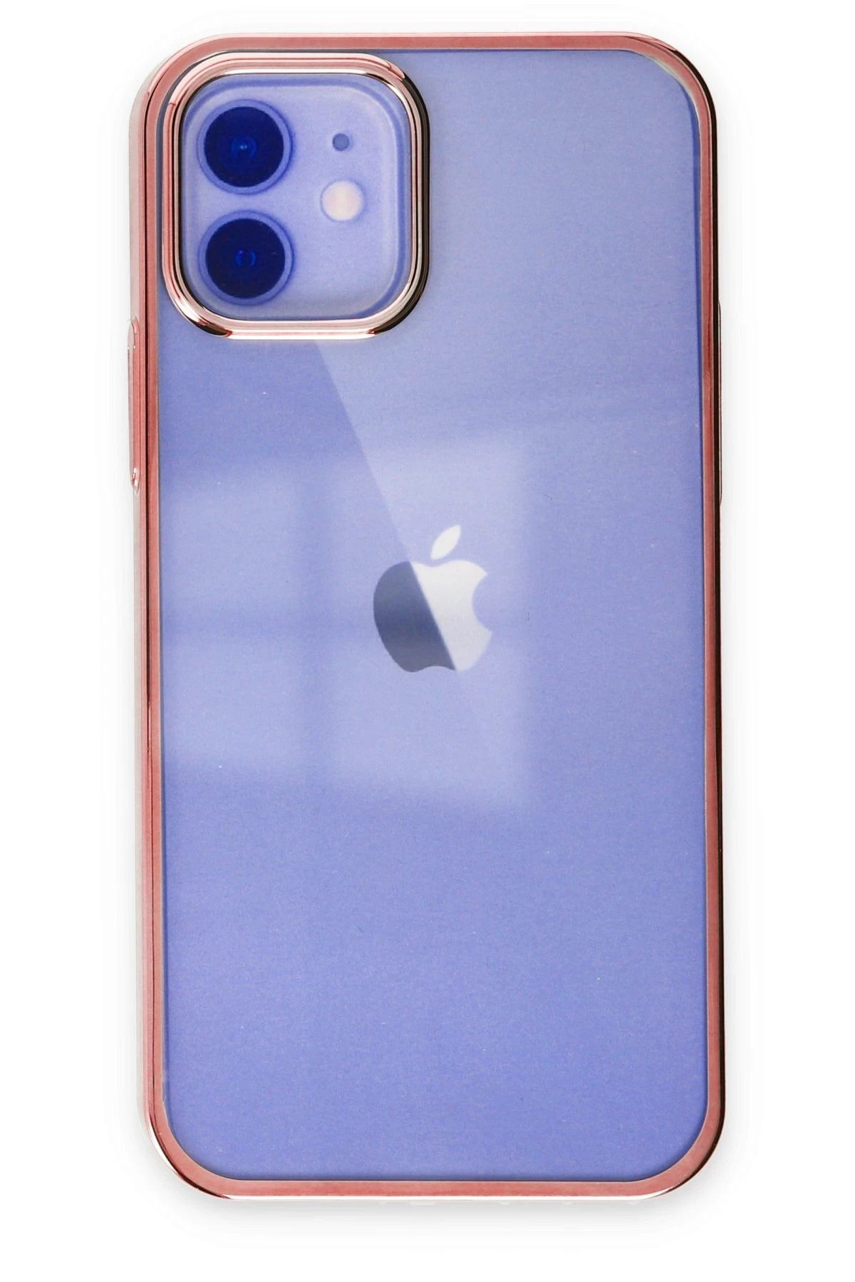 NewFace iPhone 12 Kılıf Element Silikon - Pembe JOJUA