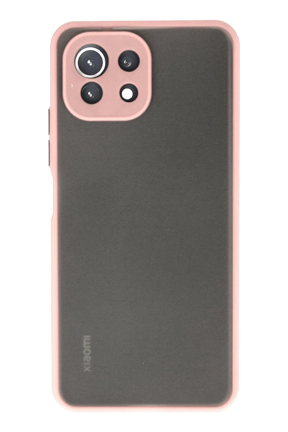 NewFace Xiaomi Mİ 11 Lite Kılıf Montreal Silikon Kapak - Pembe JOJUA