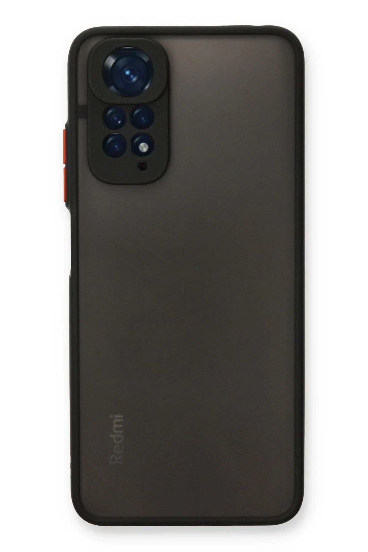 NewFace Xiaomi Redmi Note 11 Kılıf Montreal Silikon Kapak - Siyah JOJUA