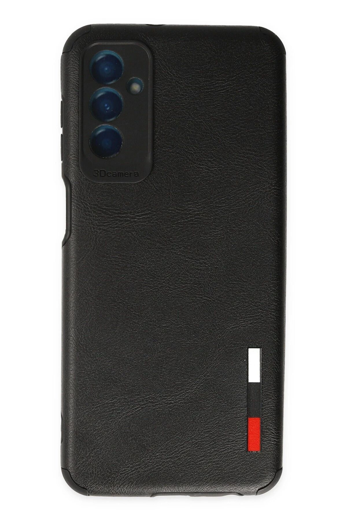 NewFace Samsung Galaxy M13 Kılıf Loop Deri Silikon - Siyah BSTMY