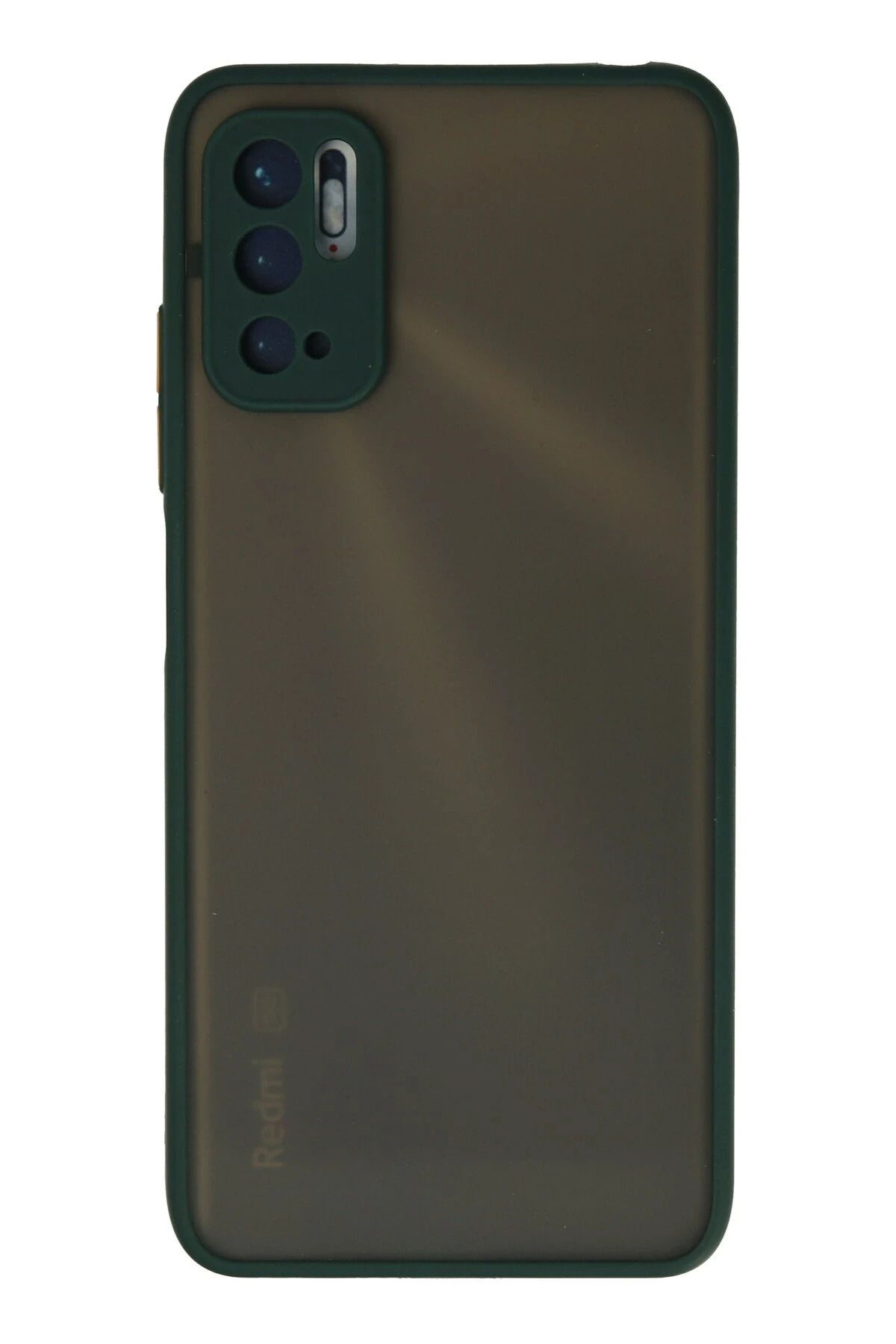 NewFace Xiaomi Redmi Note 10 5G Kılıf Montreal Silikon Kapak - Yeşil JOJUA