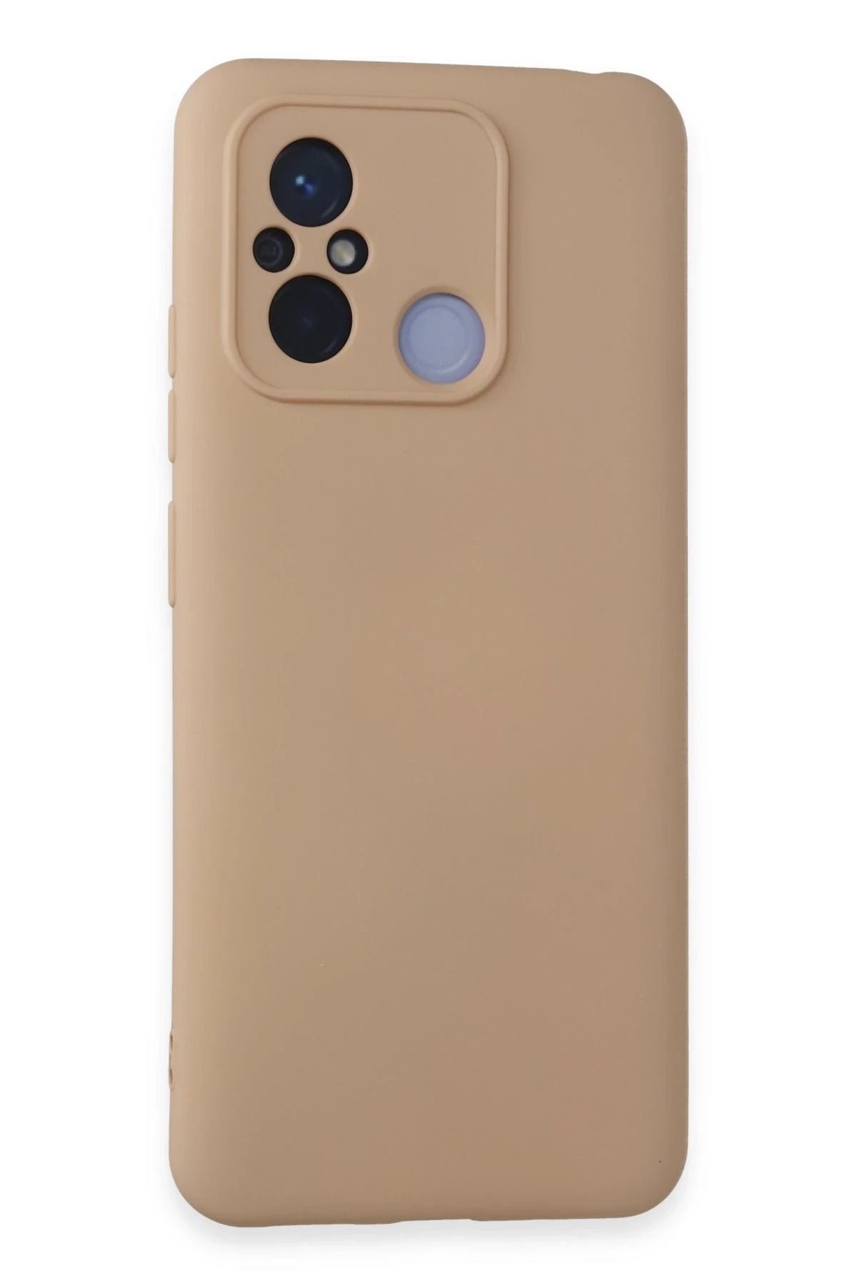 NewFace Xiaomi Redmi 12C Kılıf Nano içi Kadife Silikon - Pudra JOJUA