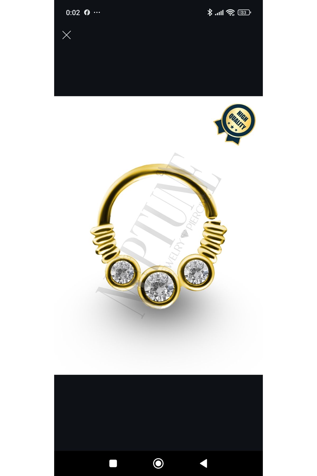 linaaksesuar Halka piercing