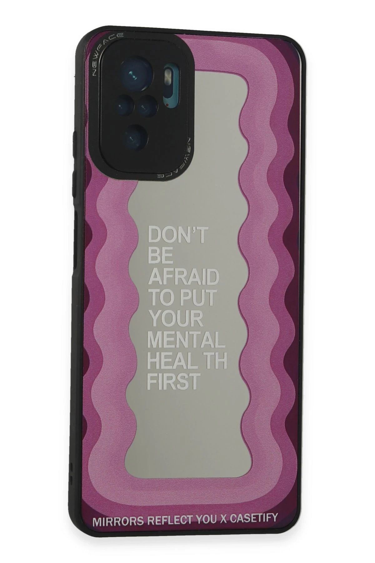 NewFace Xiaomi Redmi Note 10 Kılıf Mirror Desenli Kapak - Mirror - 11 BSTMY