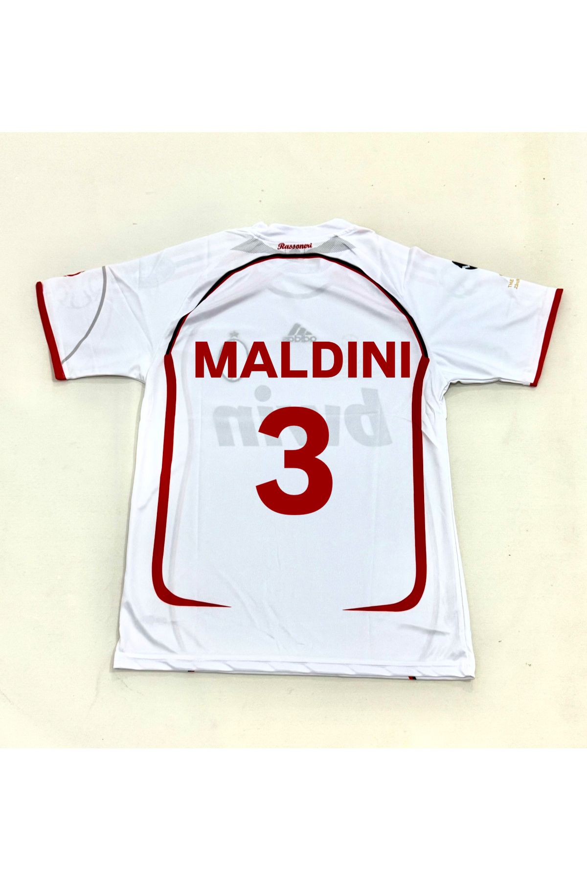 Mzone EFSANE MİLAN NOSTALJI MALDINI YETİŞKİN FORMASI BEYAZ YETİŞKİN FORMASI