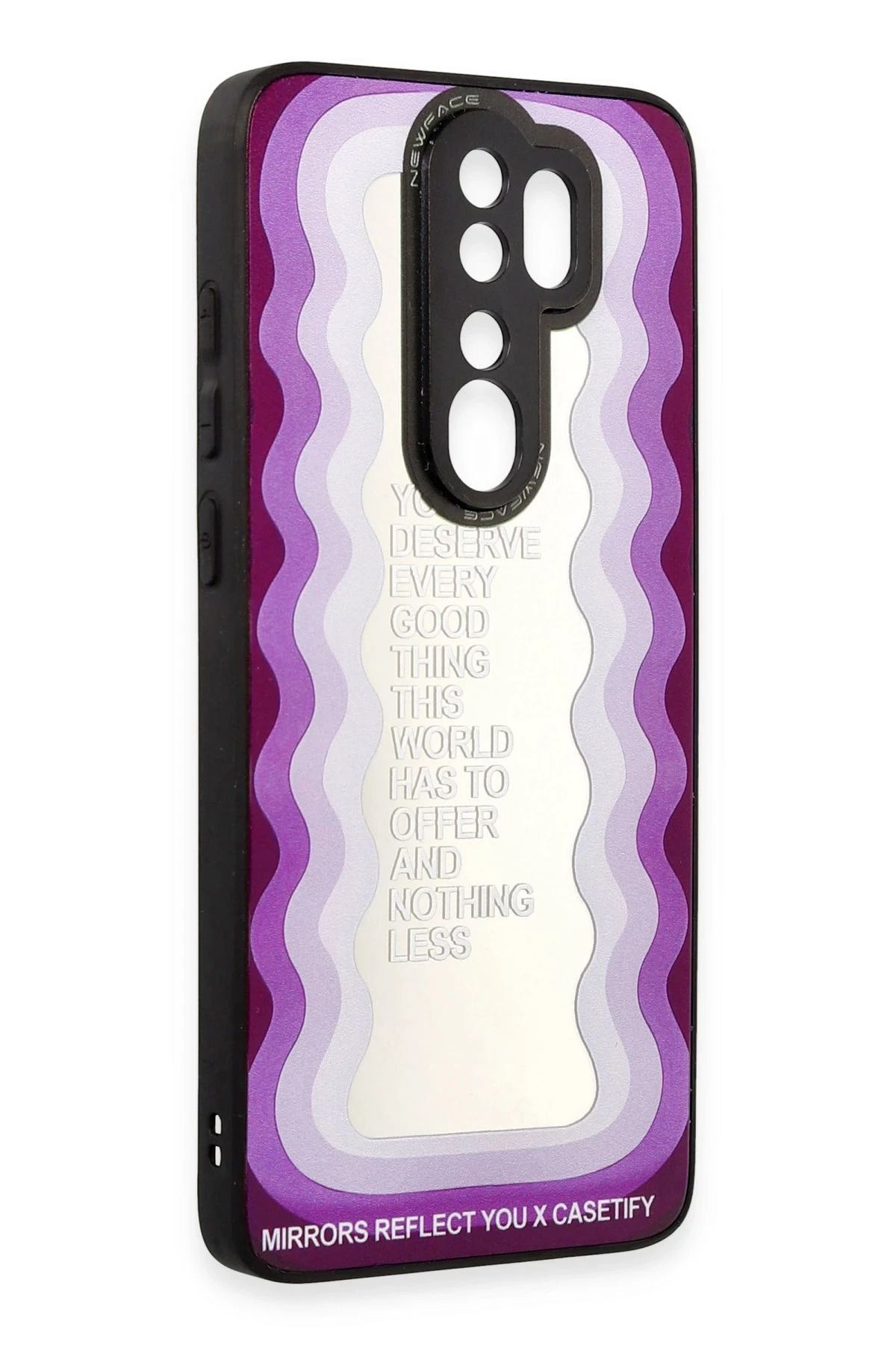 NewFace Xiaomi Redmi Note 8 Pro Kılıf Mirror Desenli Kapak - Mirror - 5 HNZRN