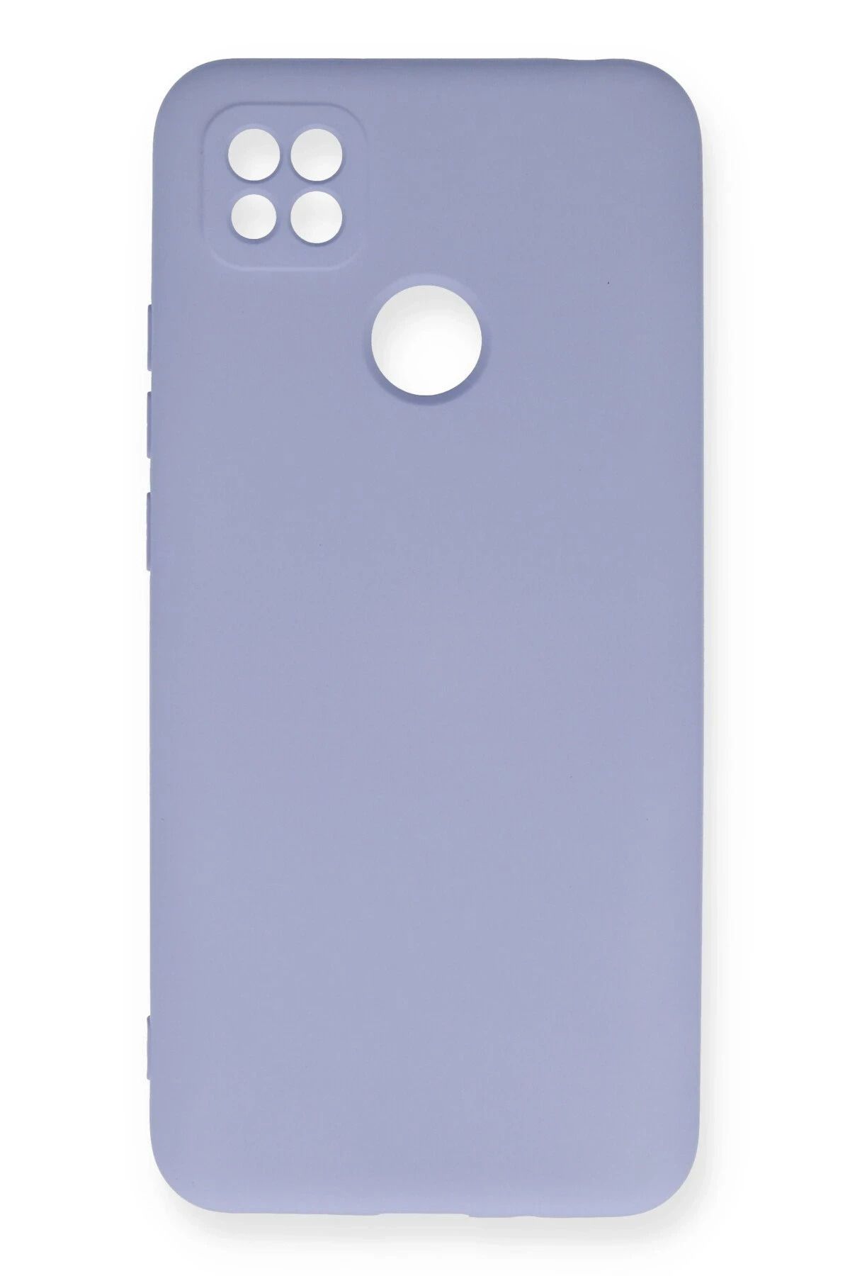 NewFace Xiaomi Redmi 9C Uyumlu Kılıf Nano içi Kadife Silikon - Lila HNZRN
