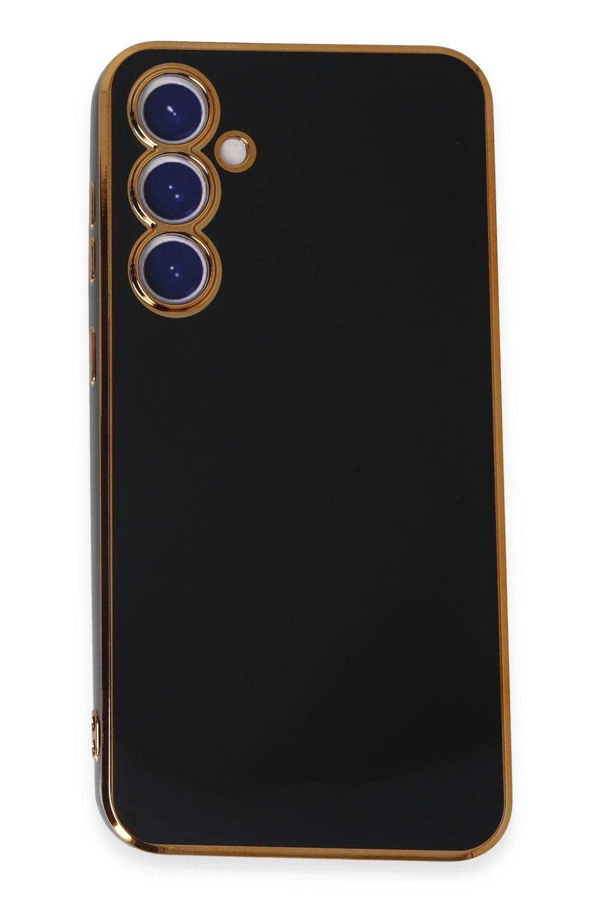 NewFace Samsung Galaxy S23 FE Kılıf Volet Silikon - Siyah HNZRN