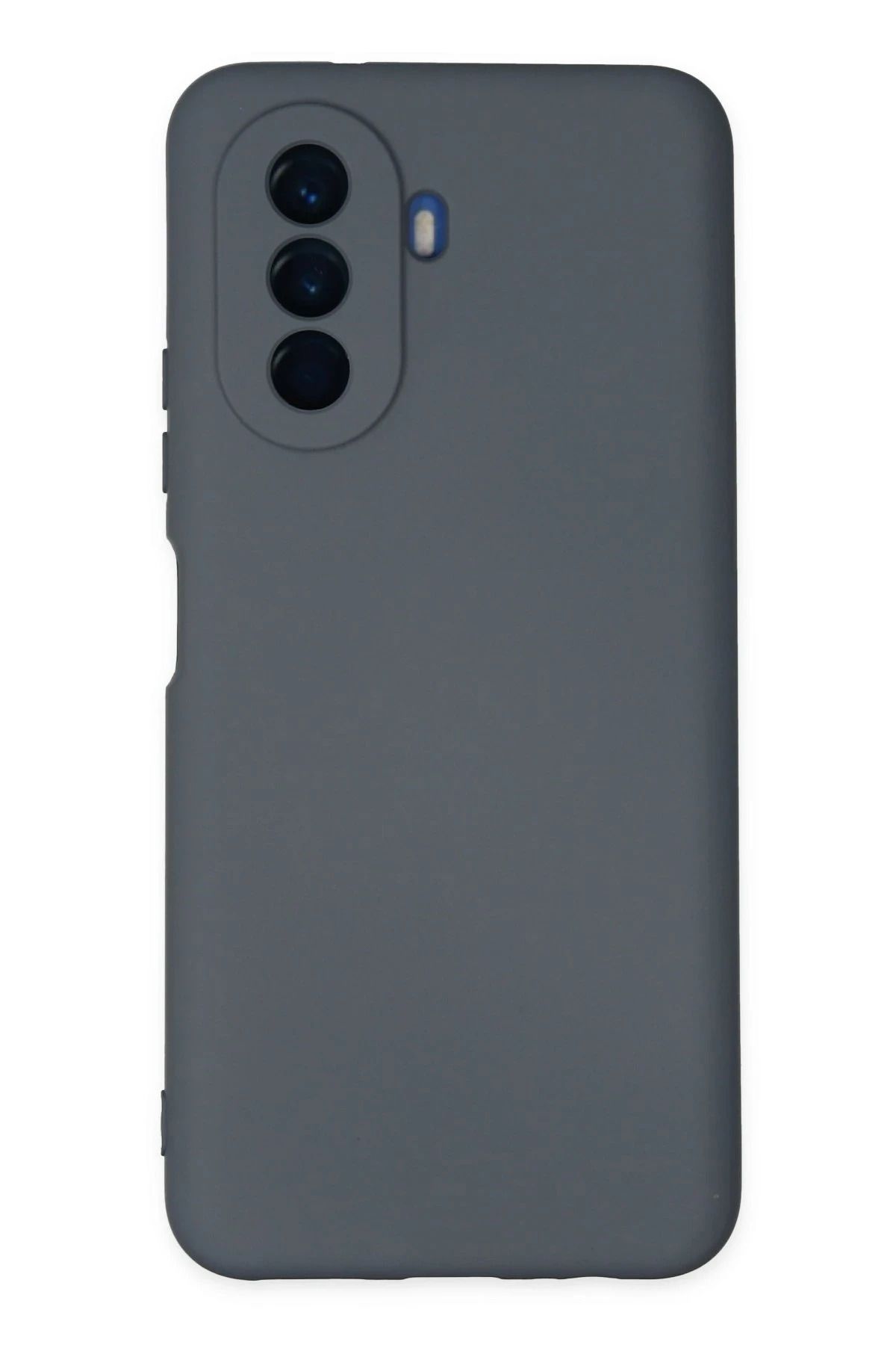 NewFace Huawei Nova Y70 Kılıf Nano içi Kadife Silikon - Gri DPMAH