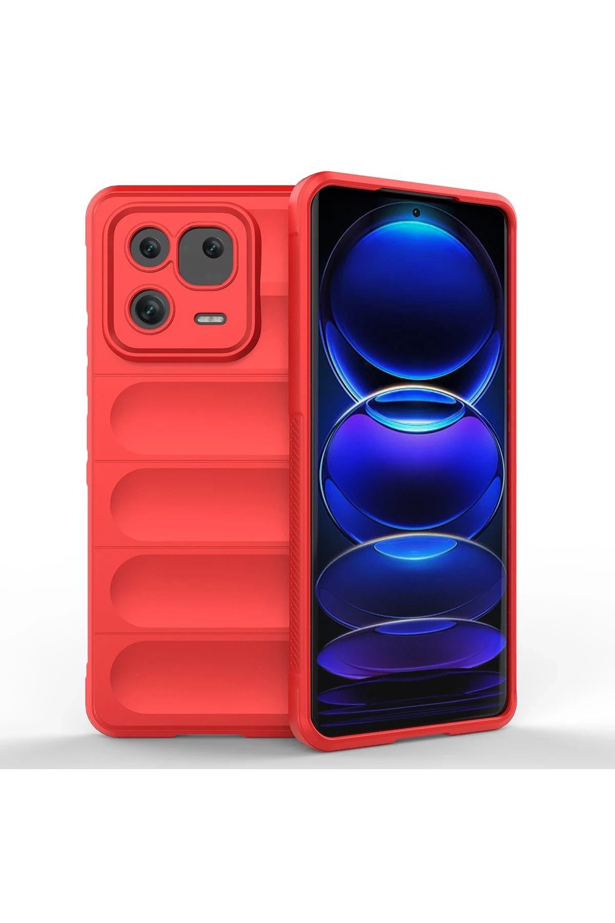 NewFace Xiaomi Mi 13 Pro Kılıf Optimum Silikon - Kırmızı JOJUA