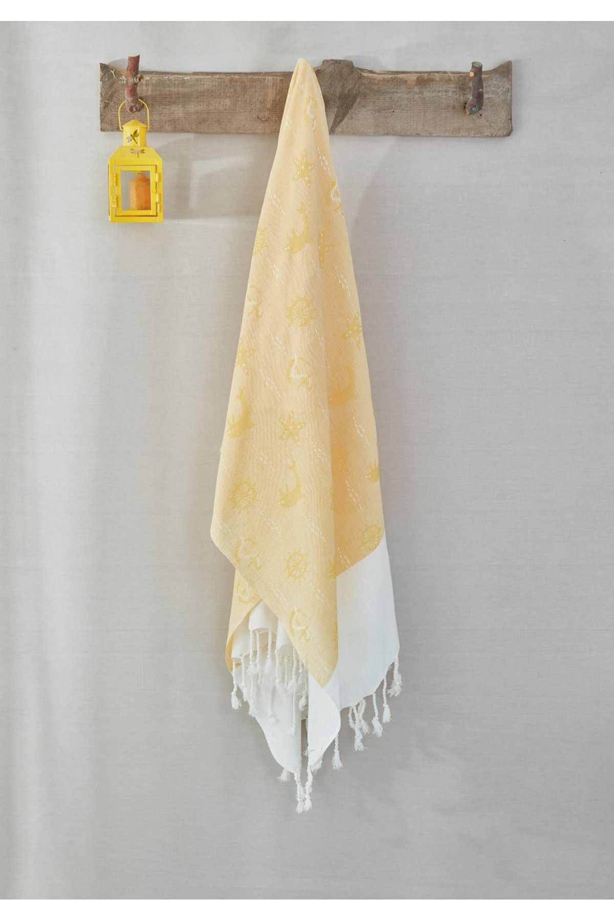 ARVEN HOME COLLECTİON %100 PAMUK DENİZCİ DESEN PEŞTEMAL 170x200 CM