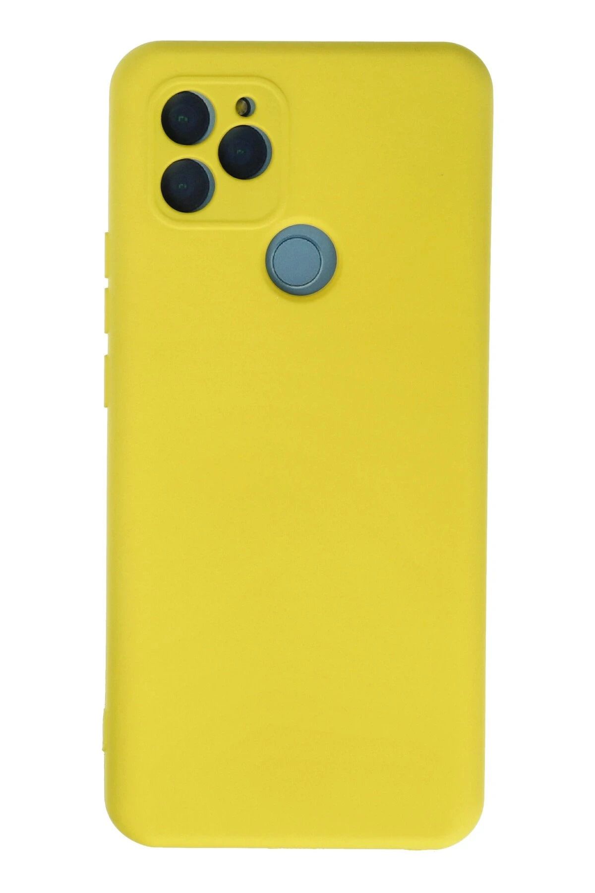 NewFace General Mobile GM 21 Kılıf Nano içi Kadife Silikon - Sarı NRMSA