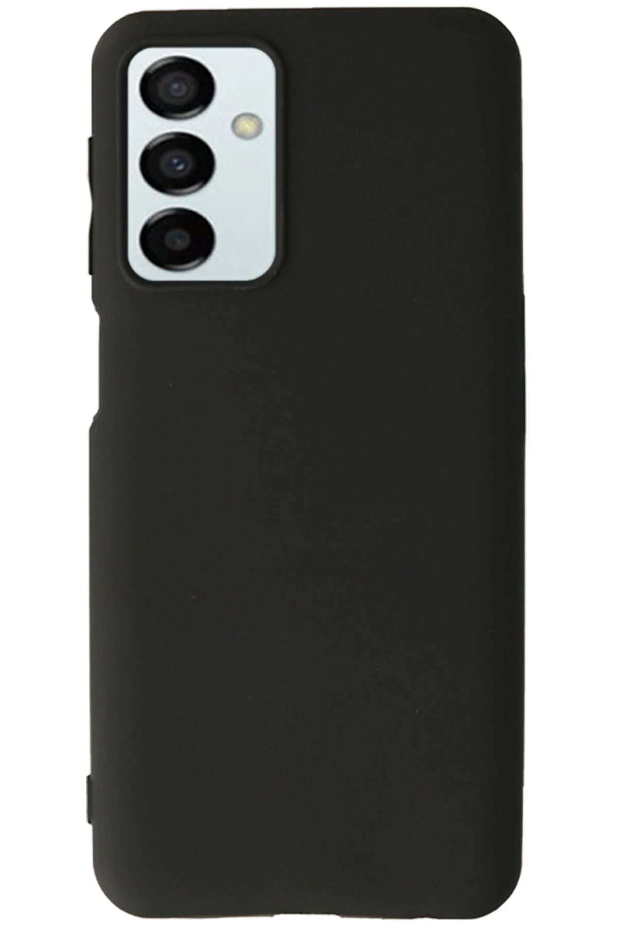 NewFace Samsung Galaxy M23 Kılıf First Silikon - Siyah INSLM