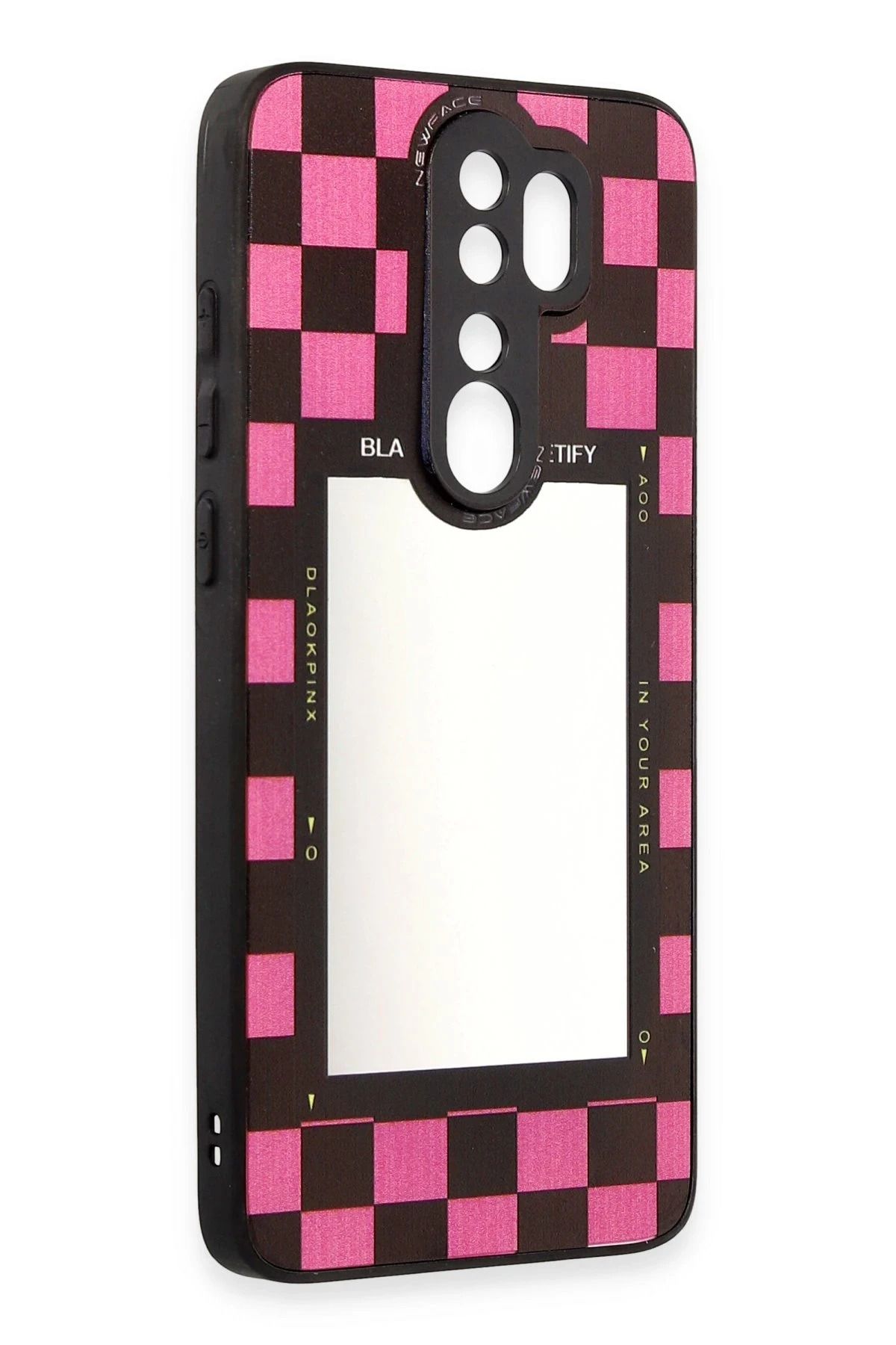 NewFace Xiaomi Redmi Note 8 Pro Kılıf Mirror Desenli Kapak - Mirror - 8 JOJUA