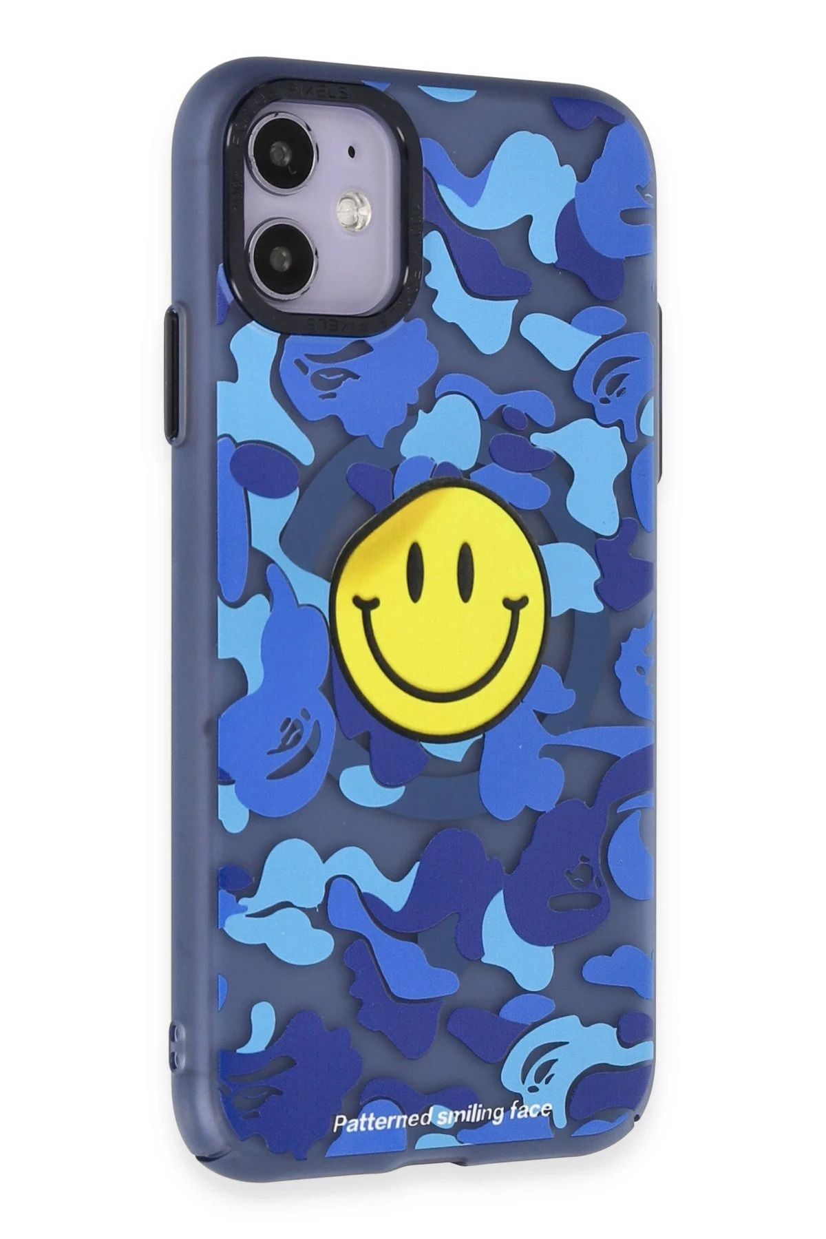 NewFace iPhone 12 Kılıf Apollo Magneticsafe Desenli Kapak - Apollo Mavi - 1 NRMSA