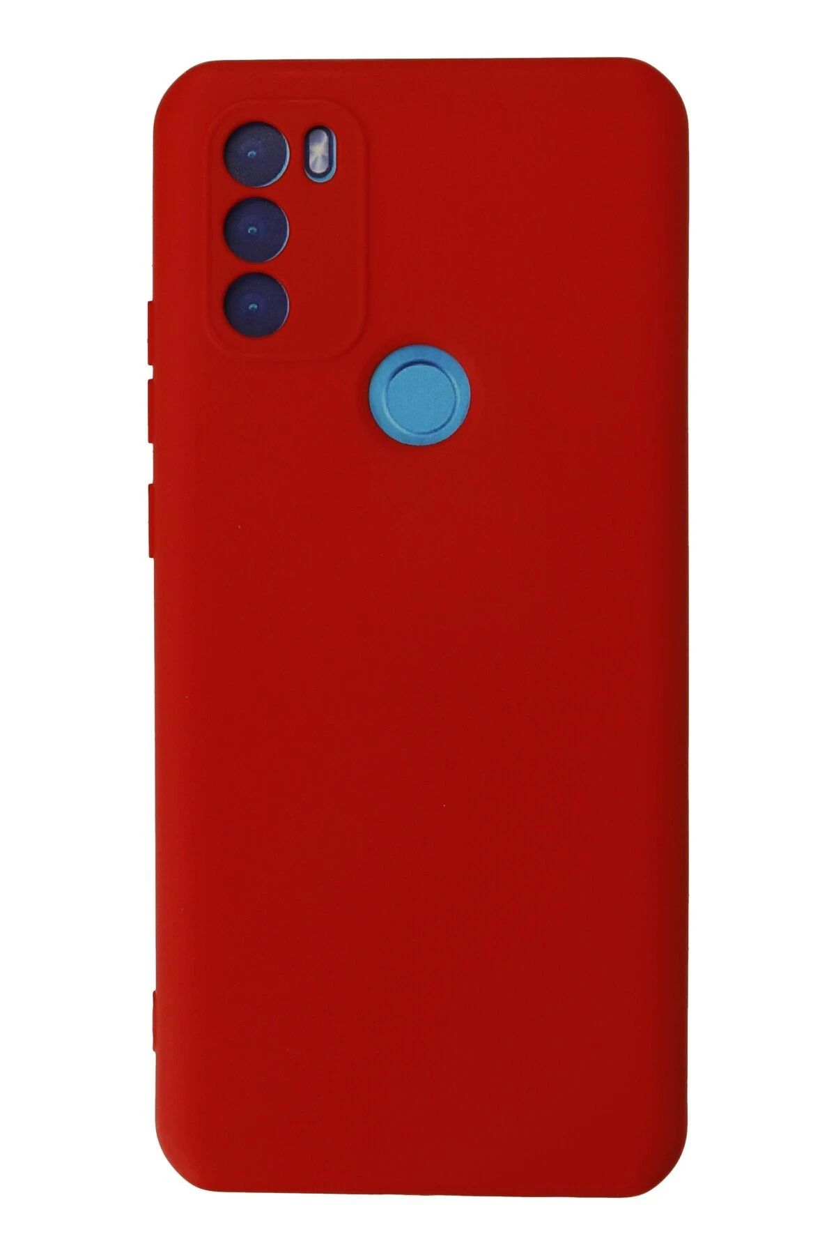 NewFace General Mobile GM 21 Plus Kılıf Nano içi Kadife Silikon - Kırmızı JOJUA