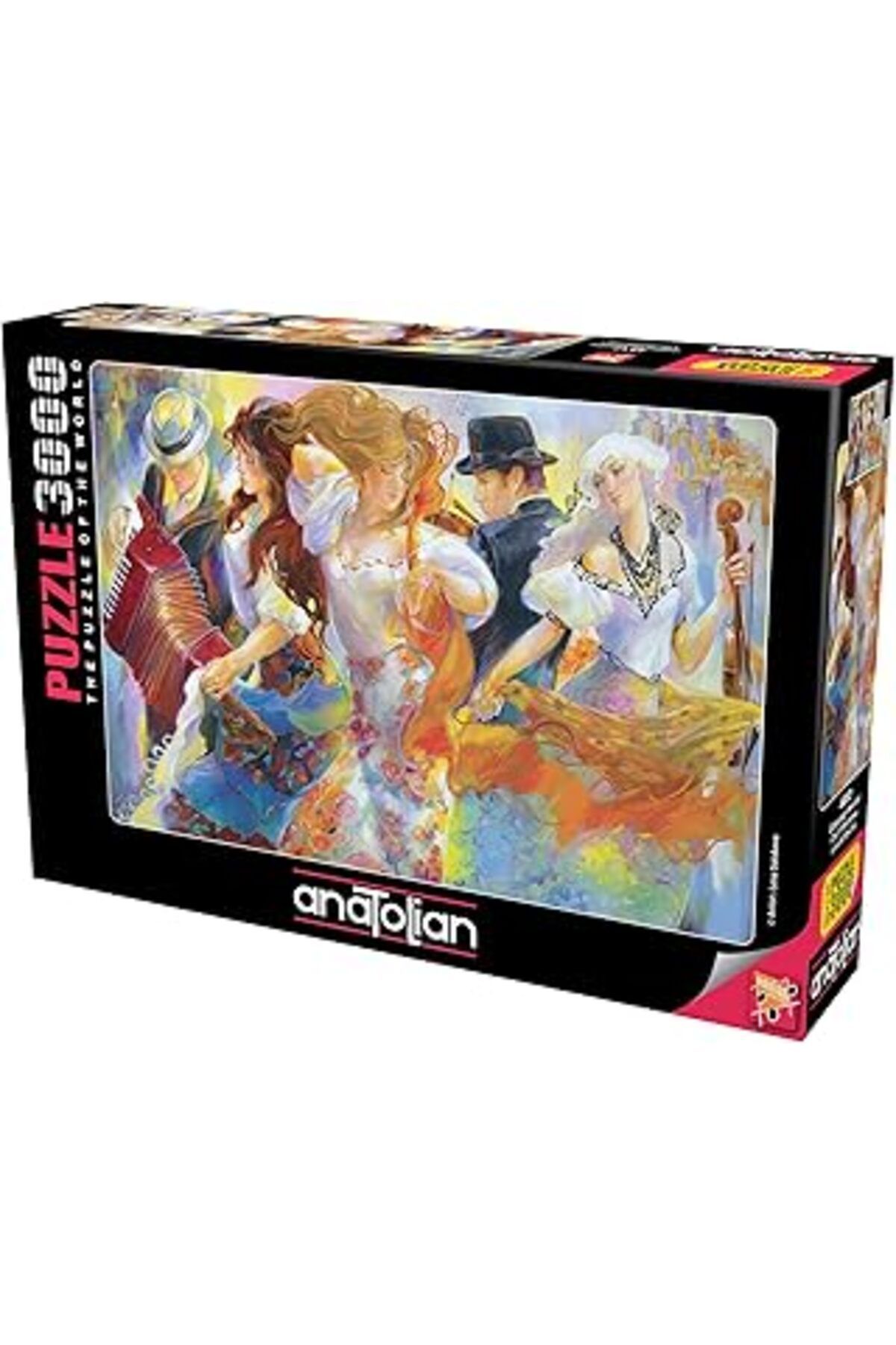karadağsb Anatolian Puzzle - Gökkuşağı Melodisi / 3000 Parça, #4912