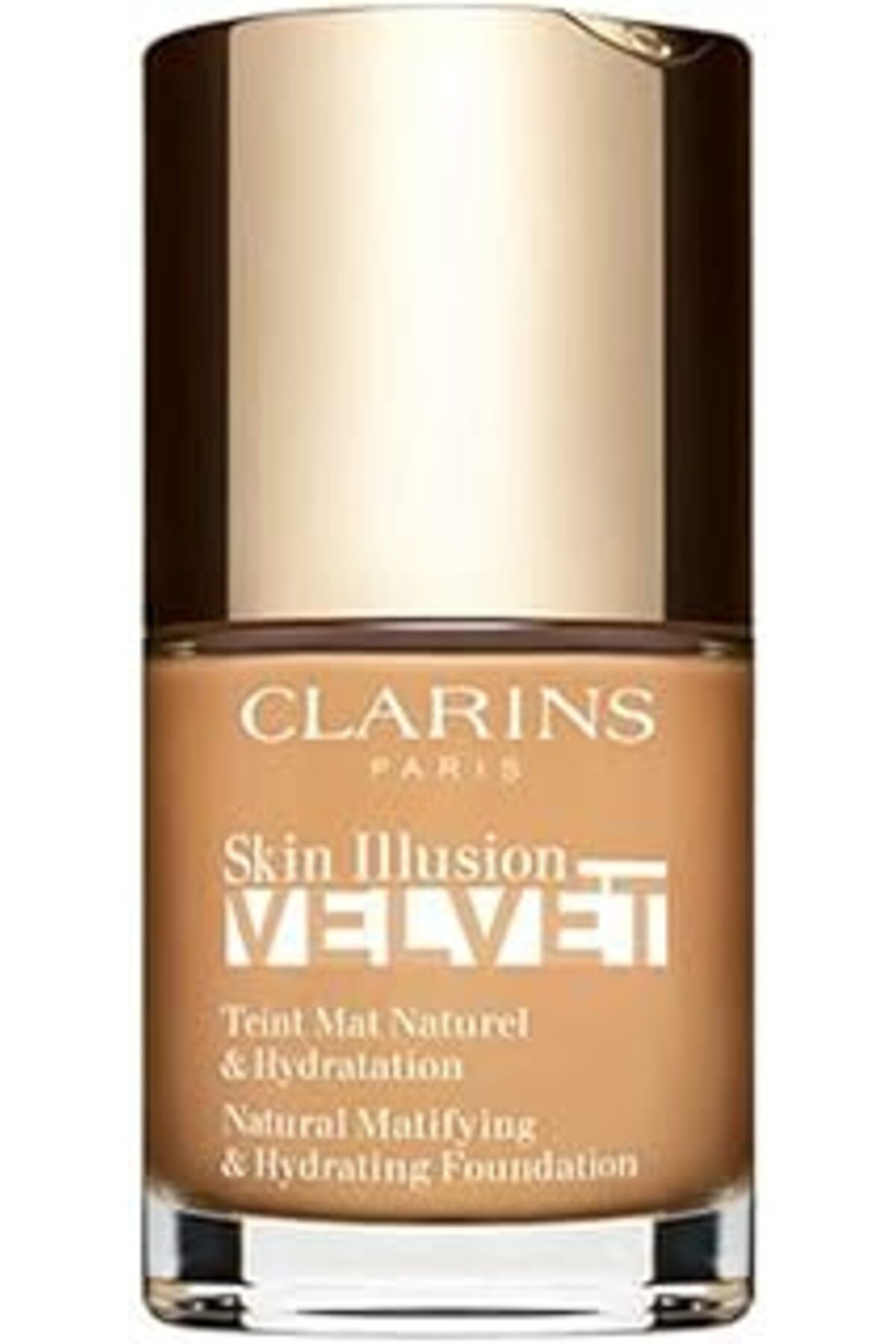 Mu Art Ahşap Clarins Skin Illusion Velvet 112.3N Sandalwood 30 Ml Matlaştırıcı Fondöten