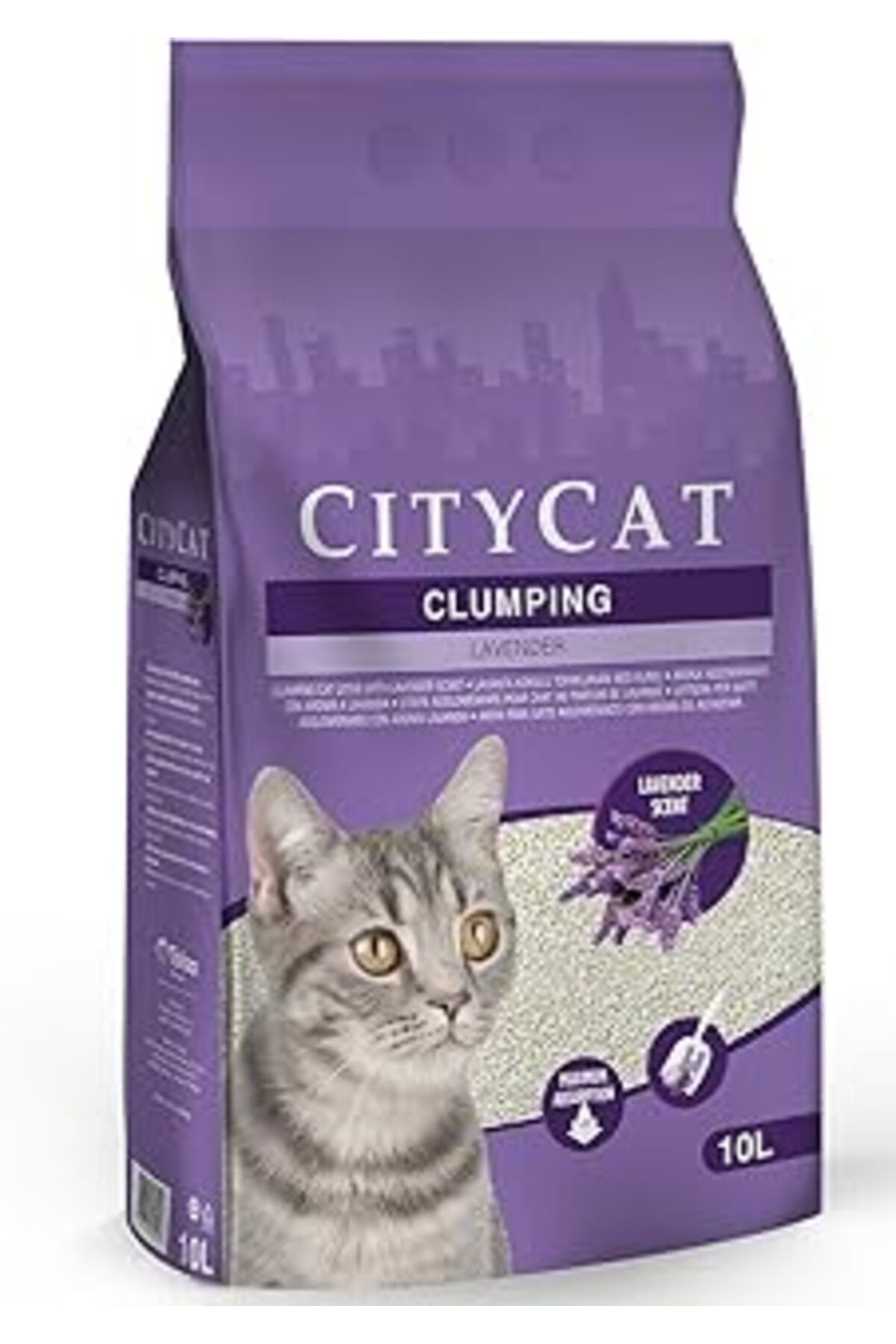 karadağsb Sanicat City Cat Lavanta Kokulu Kedi Kumu 10 Lt