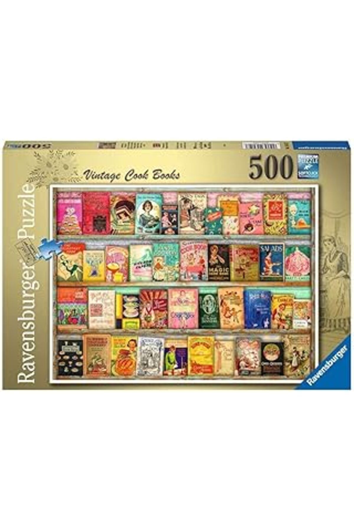 karadağsb Ravensburger 500 Parça Yemek Kitapları Yapboz