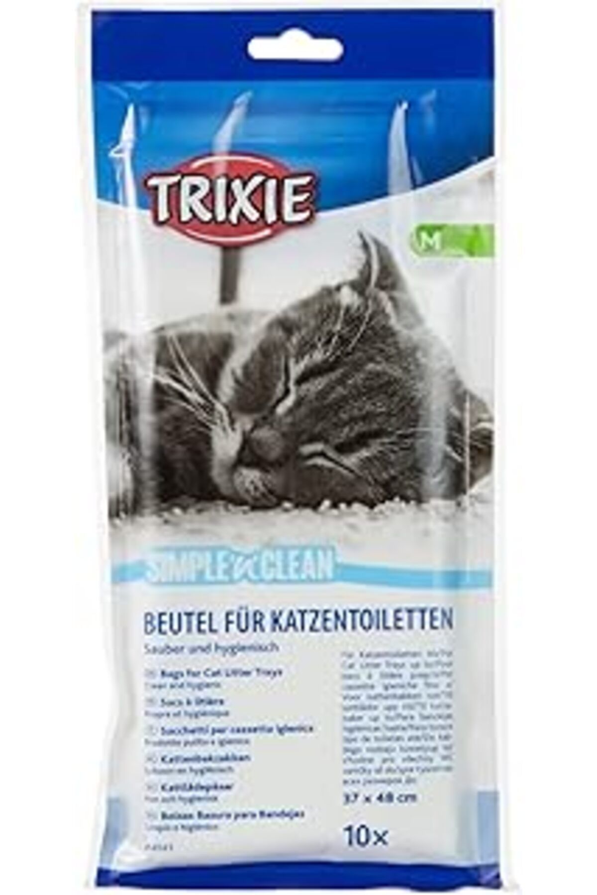 karadağsb Trixie Kedi Kumu Poşeti M 37X48Cm, 10 Adet