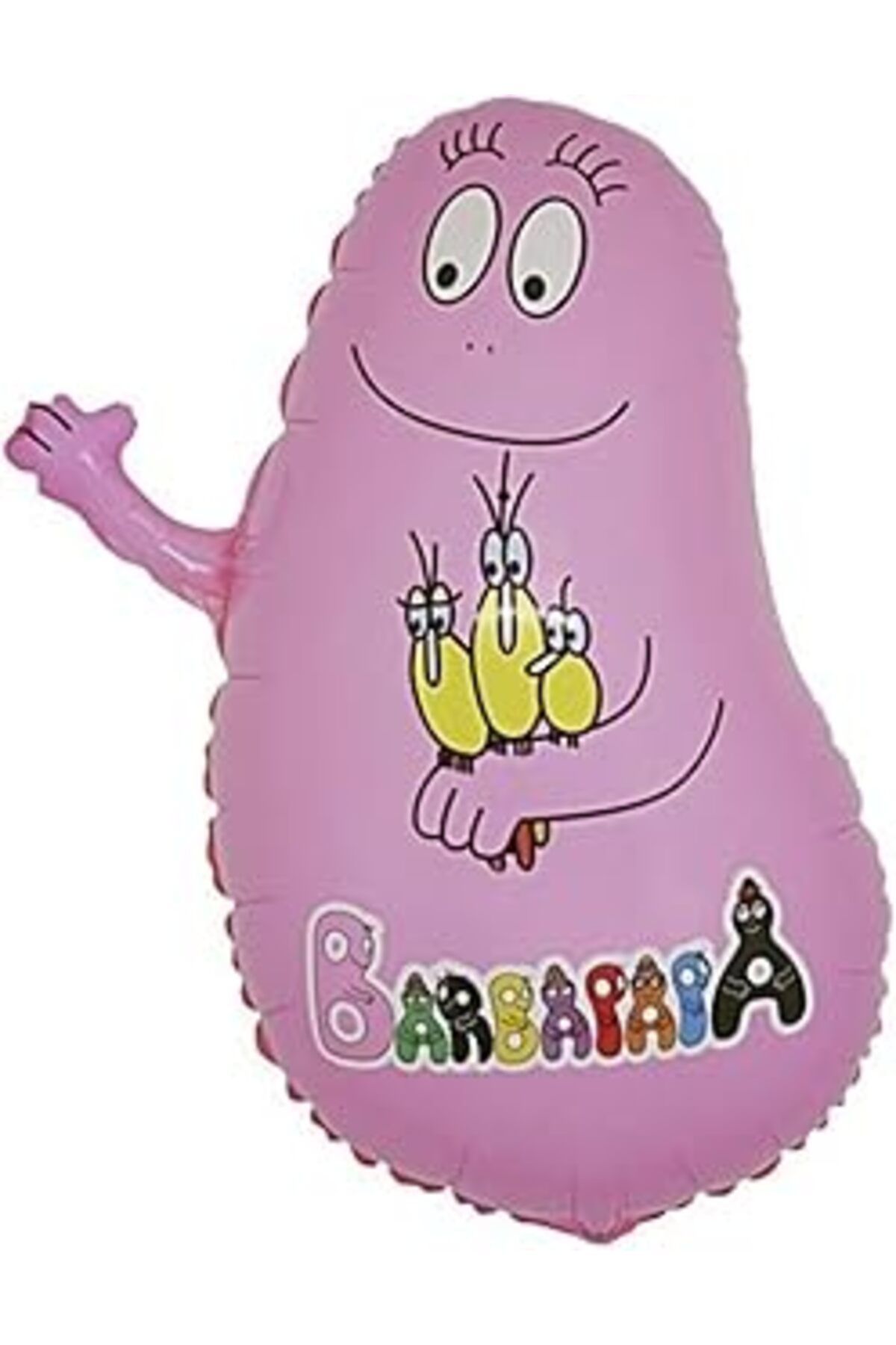 karadağsb Red Castle S.S Barbapapa Folyo Balon- 10 Adet 40 Inç 100 Cm