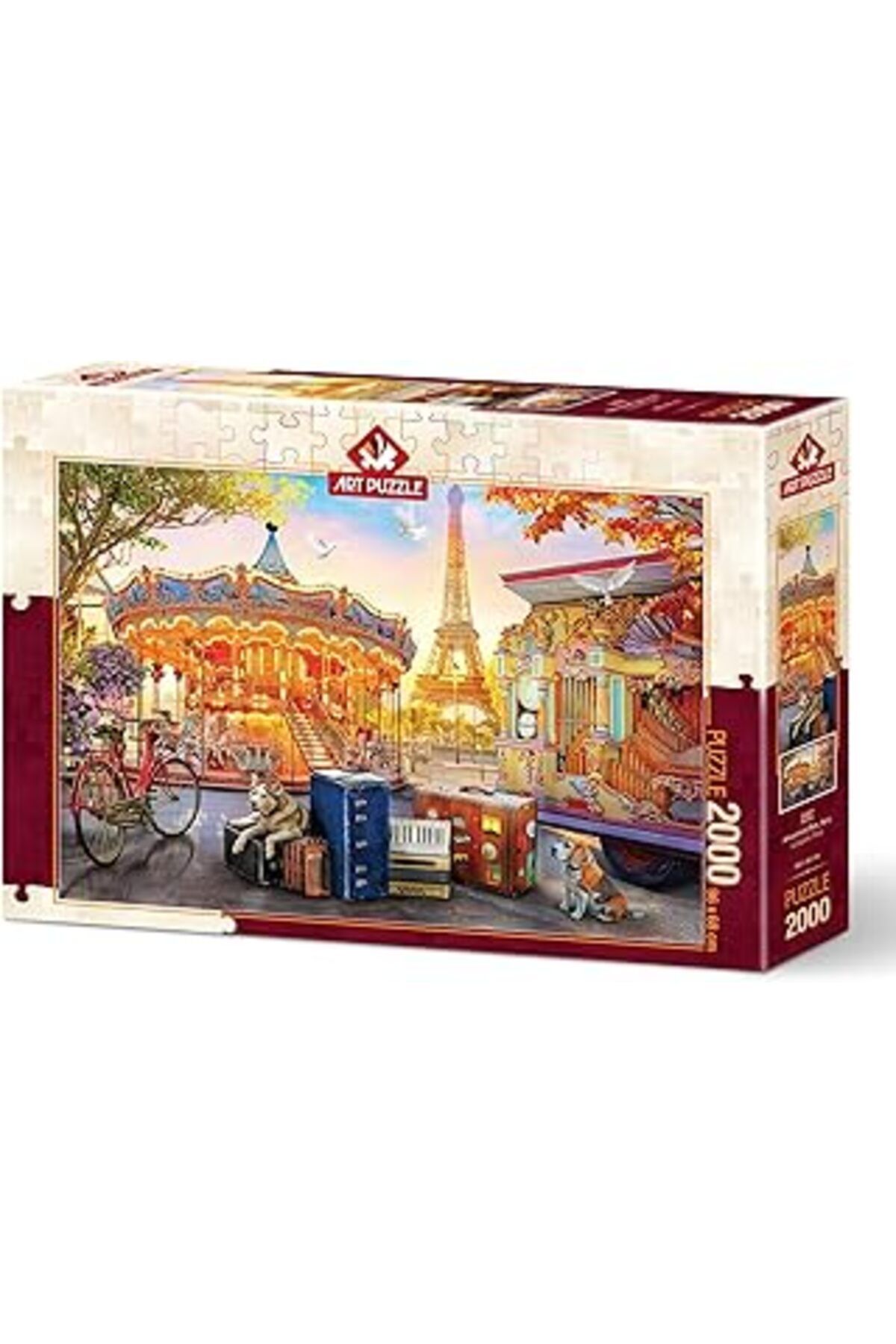 karadağsb Art Puzzle Lunapark, Paris 2000 Parça Puzzle