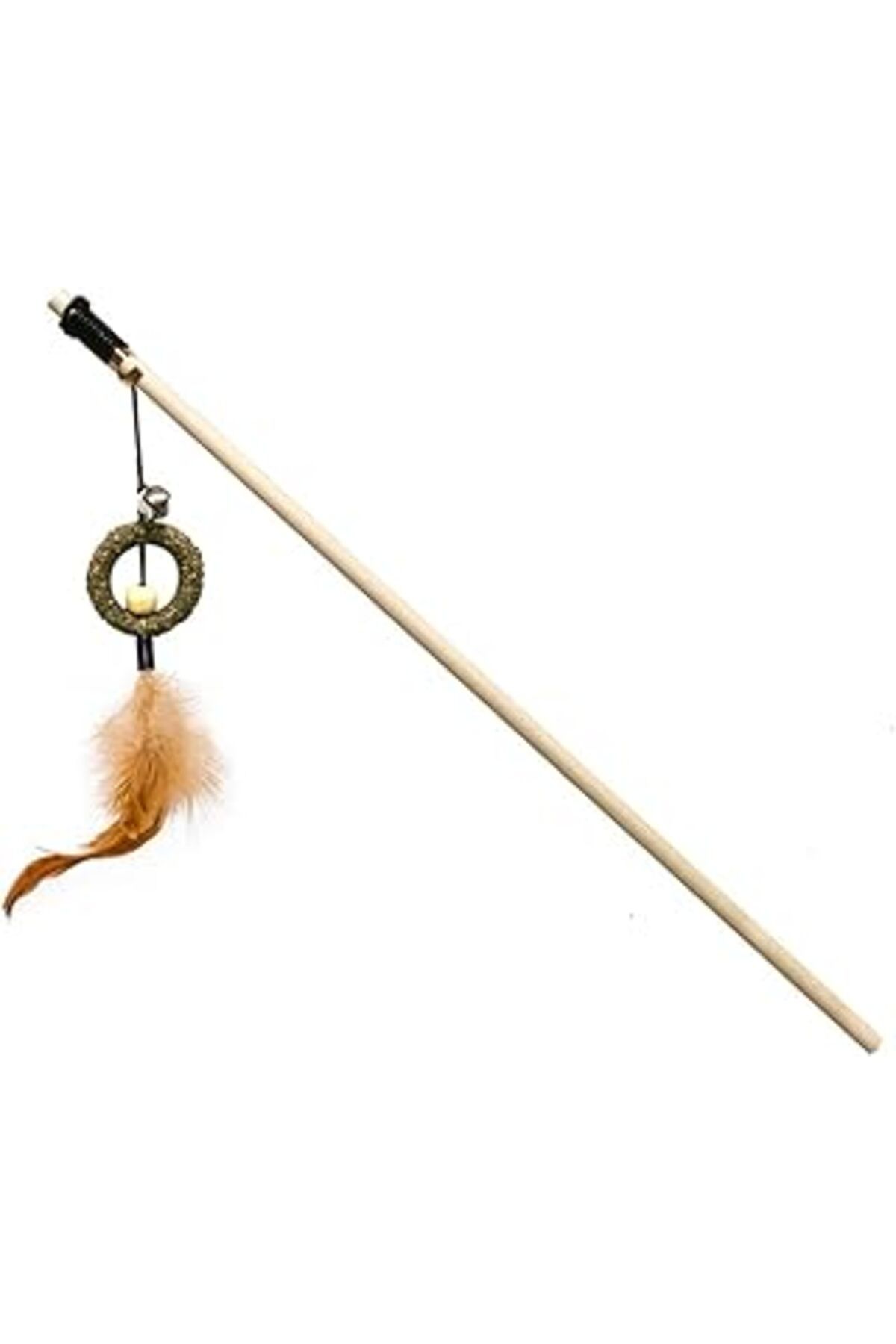 karadağsb Beeztees Eastland 550965 Tüylü Catnipli Kedi Otlu, Halka Şeklinde Kedi Oyuncağı, 40 Cm