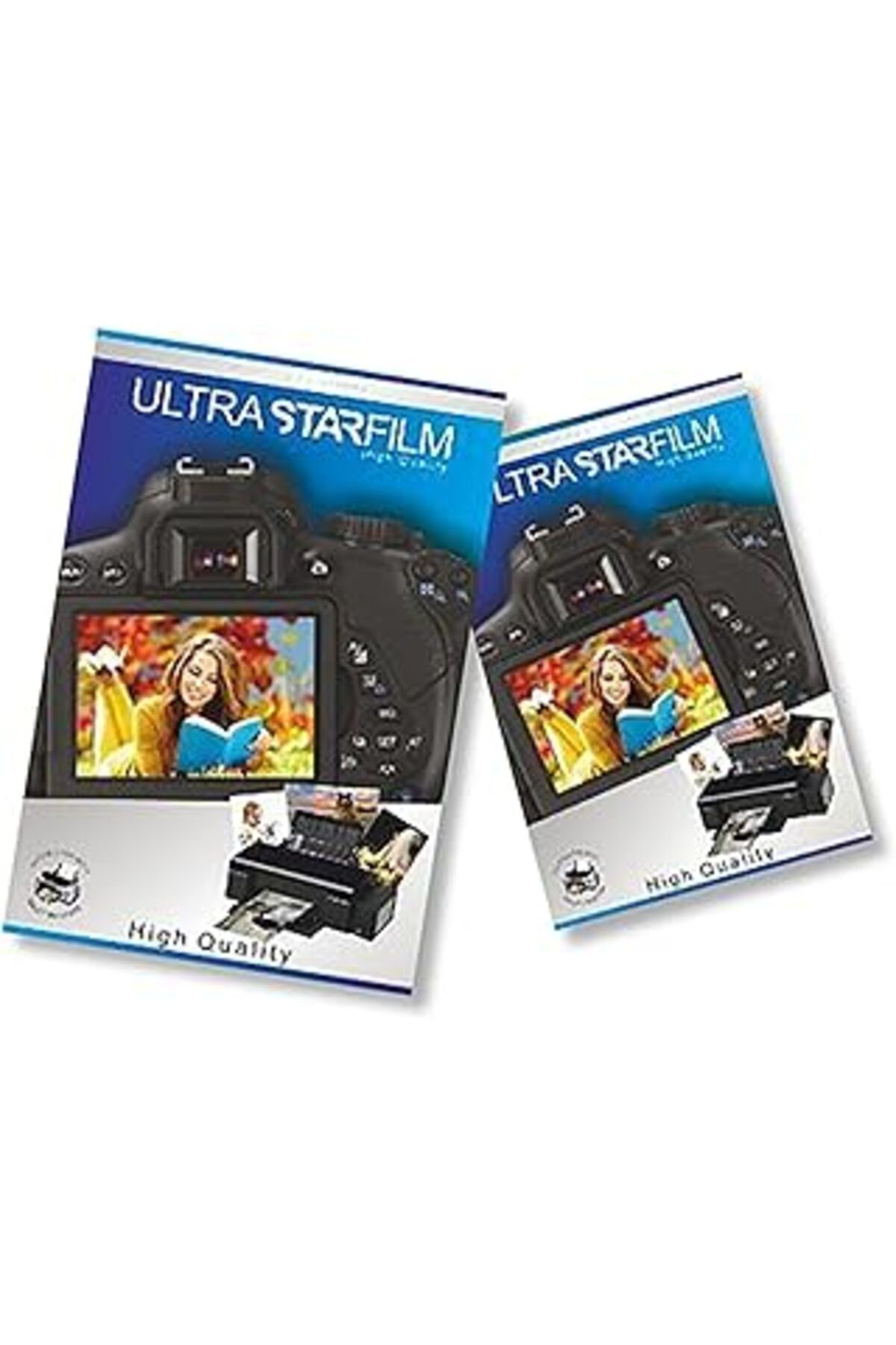 Mu Art Starfilm Star Film 50 Adet A3 Cm Parlak Kuşe Kağıt 300 Gram (Tüm Mürekkepli Yazıcılar İçin)