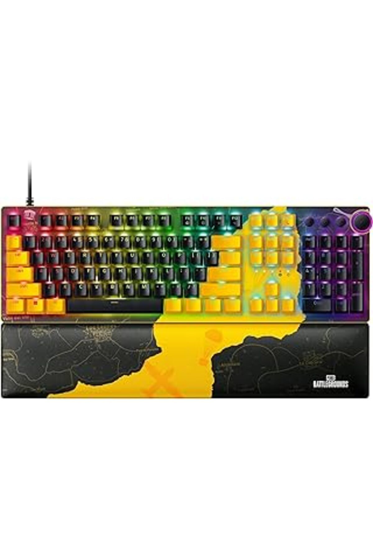 robotrend Huntsman V2 Optical Gaming Keyboard: Fastest Clicky Optical Switches W/Quick Keystrokes & 8000Hz Po