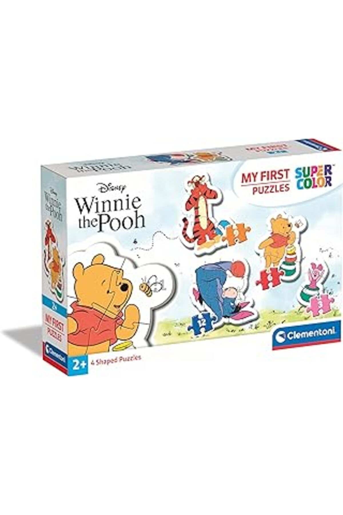 NZM TİCARET 20820 My First Puzzle Winnie The Pooh 3-6-9-12 Parça Yapboz Bulmaca
