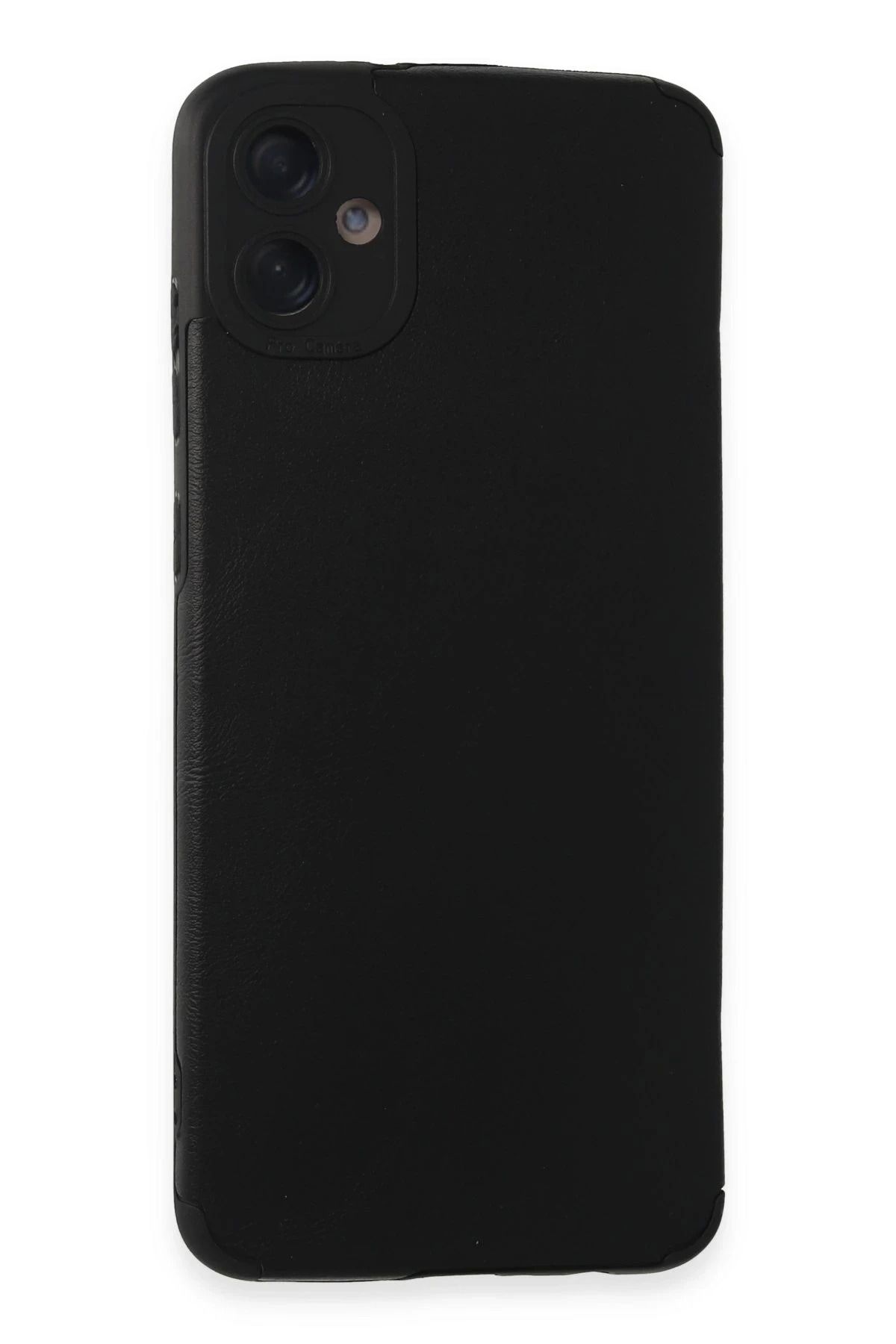NewFace Samsung Galaxy A05 Kılıf Loop Deri Silikon - Siyah JOJUA