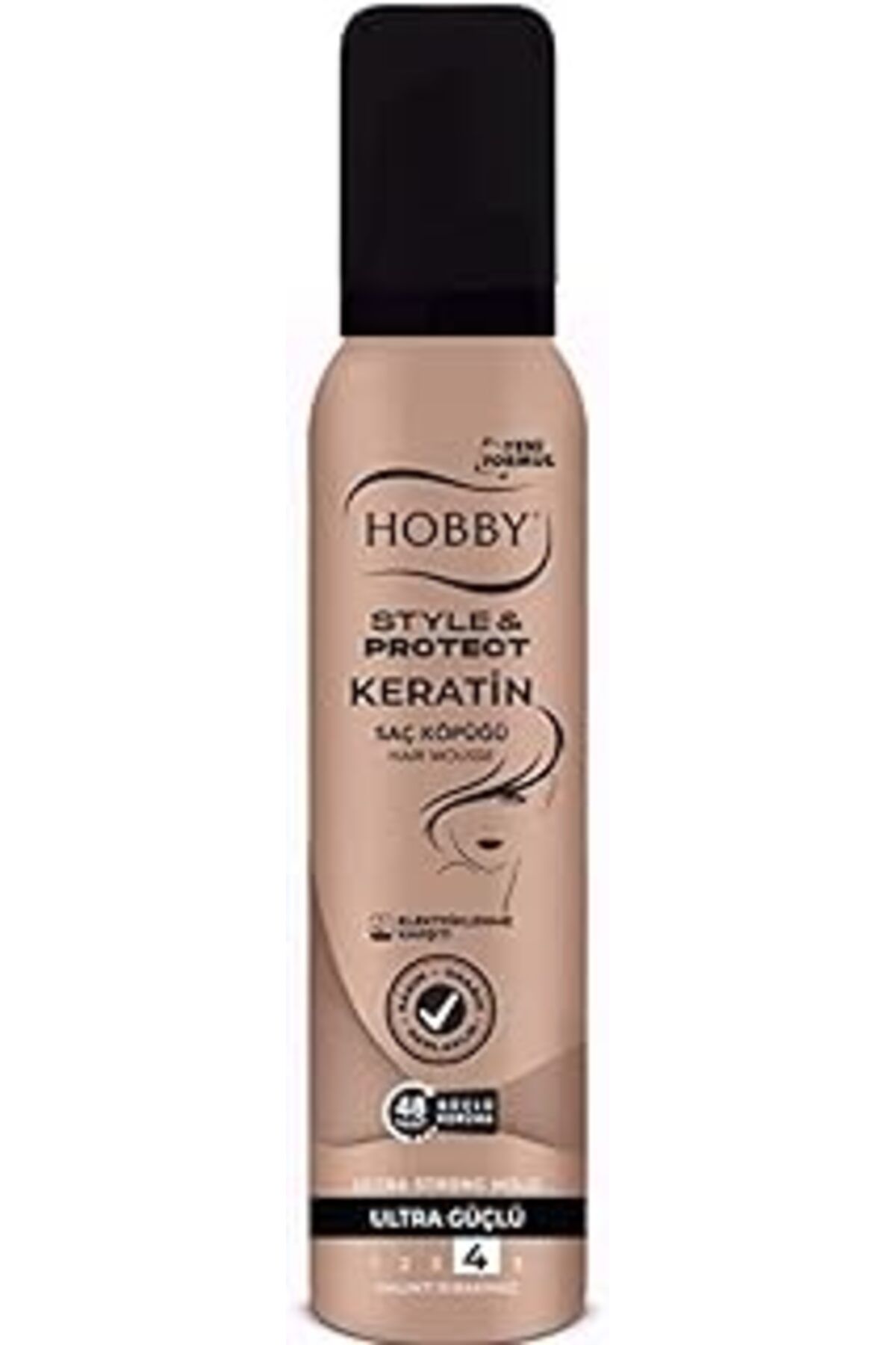 karadağsb Vatika Hobby Saç Köpüğü Keratin Güçlü Tutuş 150 Ml