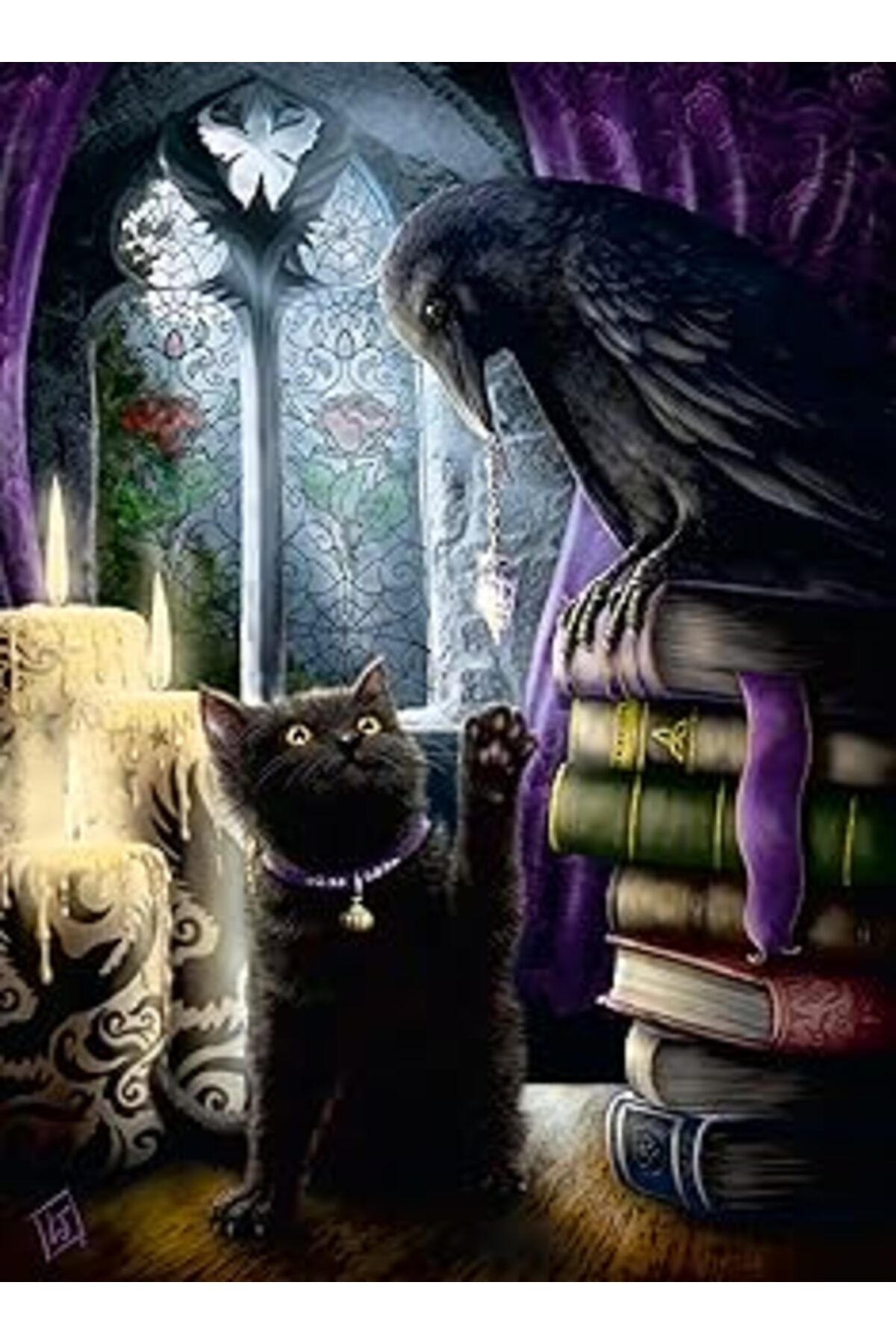 Mu Art Ravensburger 500P Puzzle Karga Ve Kedi, Yapboz