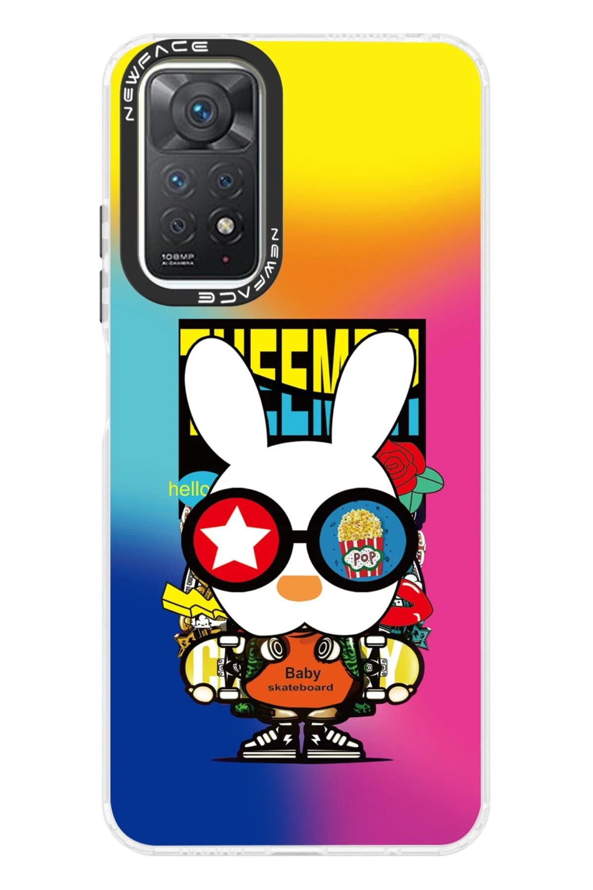 NewFace Xiaomi Redmi Note 11 Pro Kılıf Estoril Desenli Kapak - Estoril - 10 JOJUA