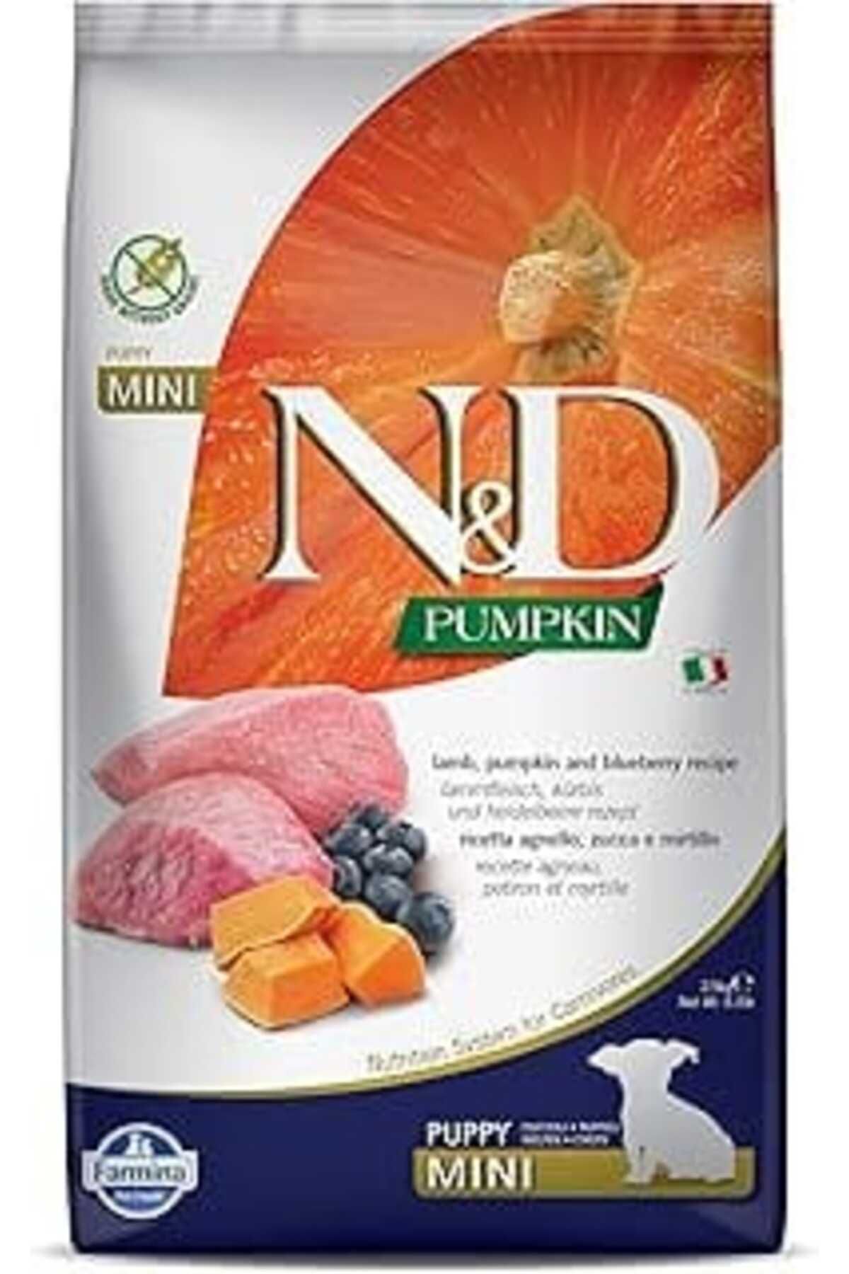 karadağsb Farmina Pet Foods, Nved Pumpkin Kuru Köpek Maması, Tahılsız, Kuzu Ve Yabanmersinli, Yavru Köpek Min