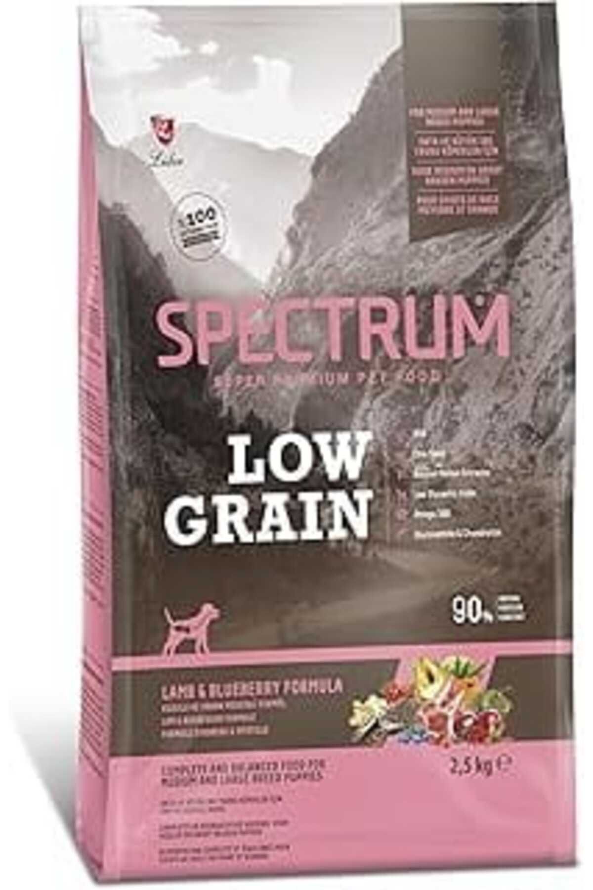 Mu Art Spectrum Low Grain Kuzu Ve Yaban Mersinli Orta Ve Büyük Irk Yavru Köpek Maması 2,5 Kg