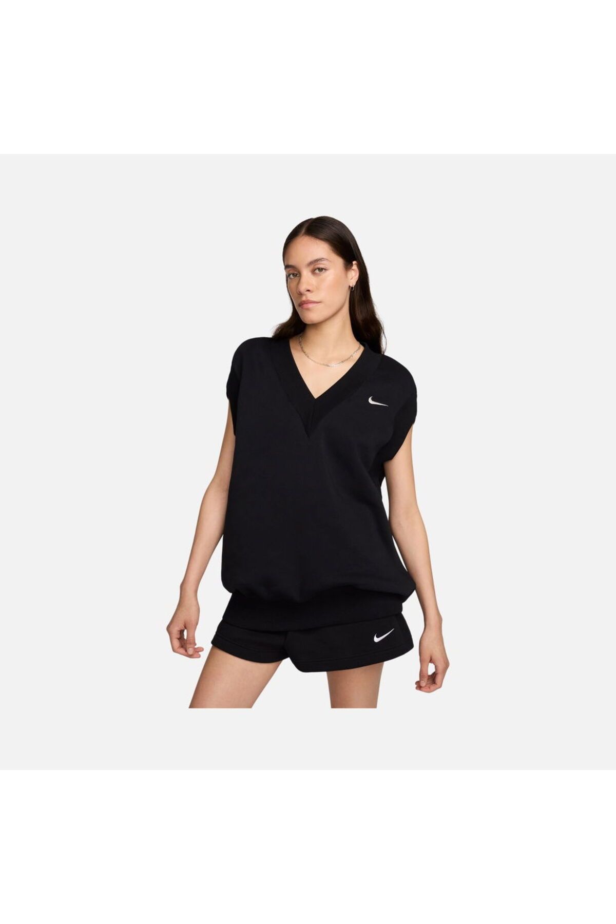 Nike Sportswear Phoenix Fleece Oversized Gilet Kadın Atlet