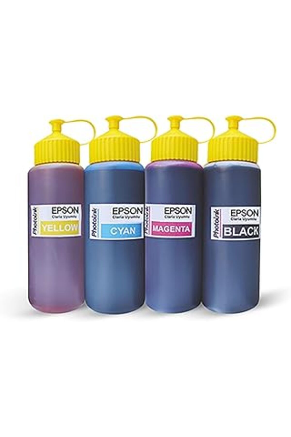 Mu Art Photo Ink Ecotank L3151 Için 4Renk 1 Takım Mürekkep