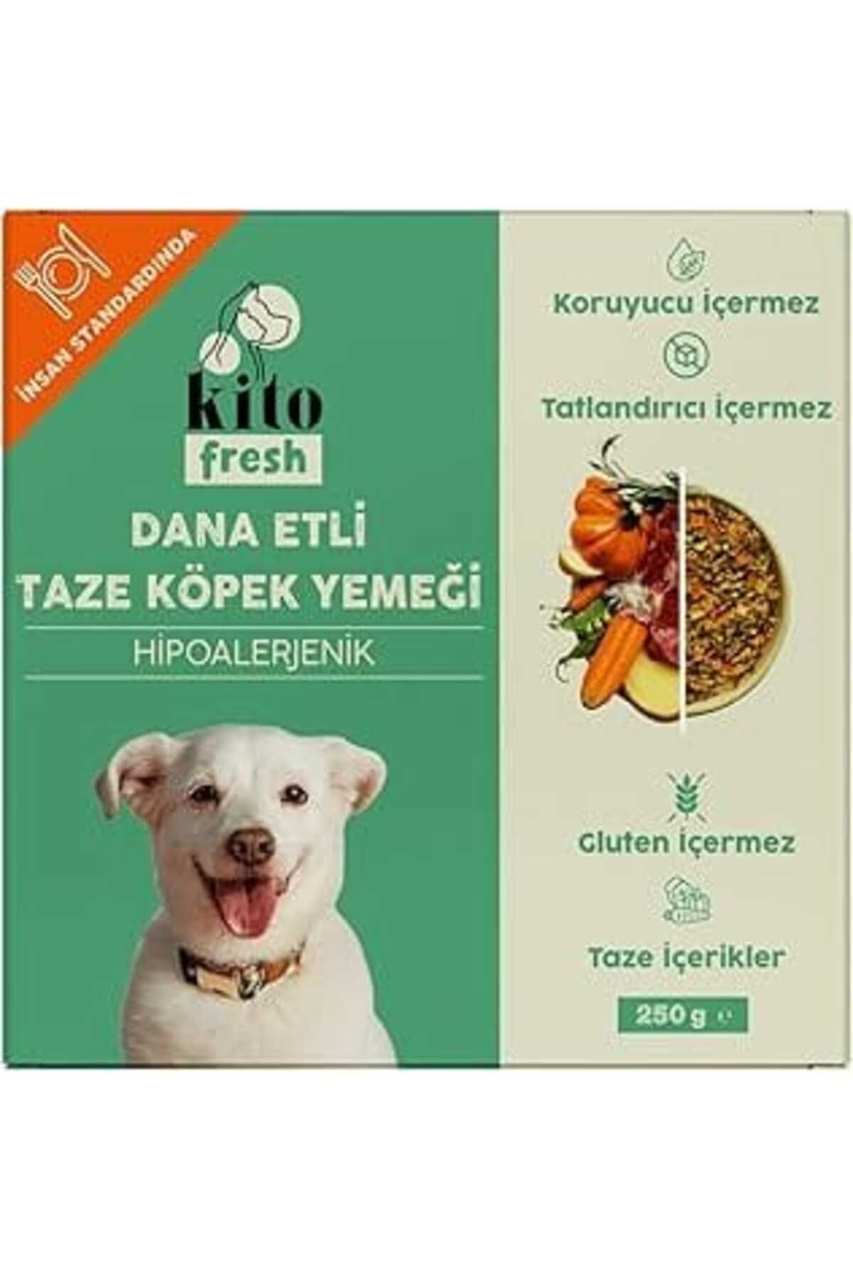 Mu Art Kito Fresh Dana Etli Taze Köpek Yemeği, 250Gr
