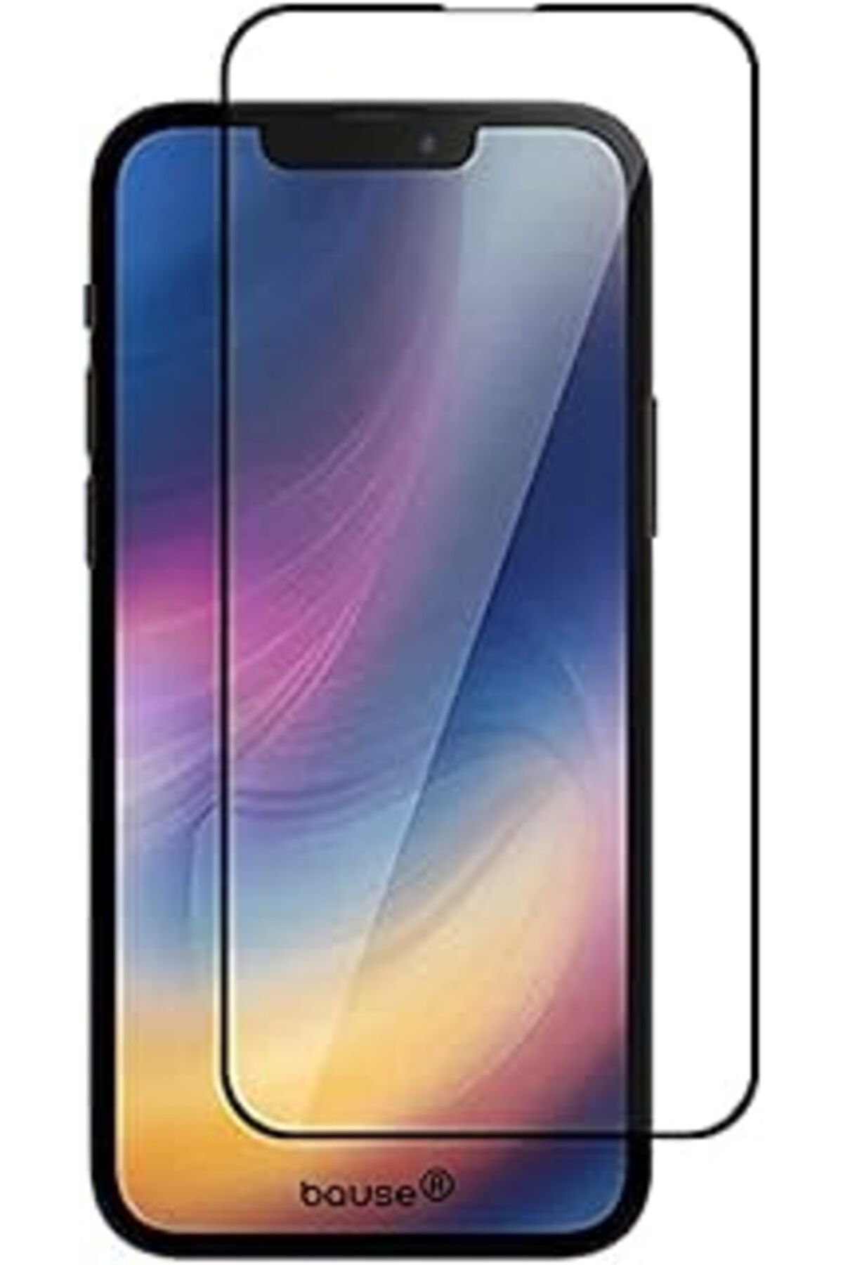 Pazarcan Bause Iphone 13 6.1'/13 Pro 6.1'/13 Pro Max 6.7' Uyumlu Full 10D Ekran Koruyucu Kırılmaz Cam (Iphon