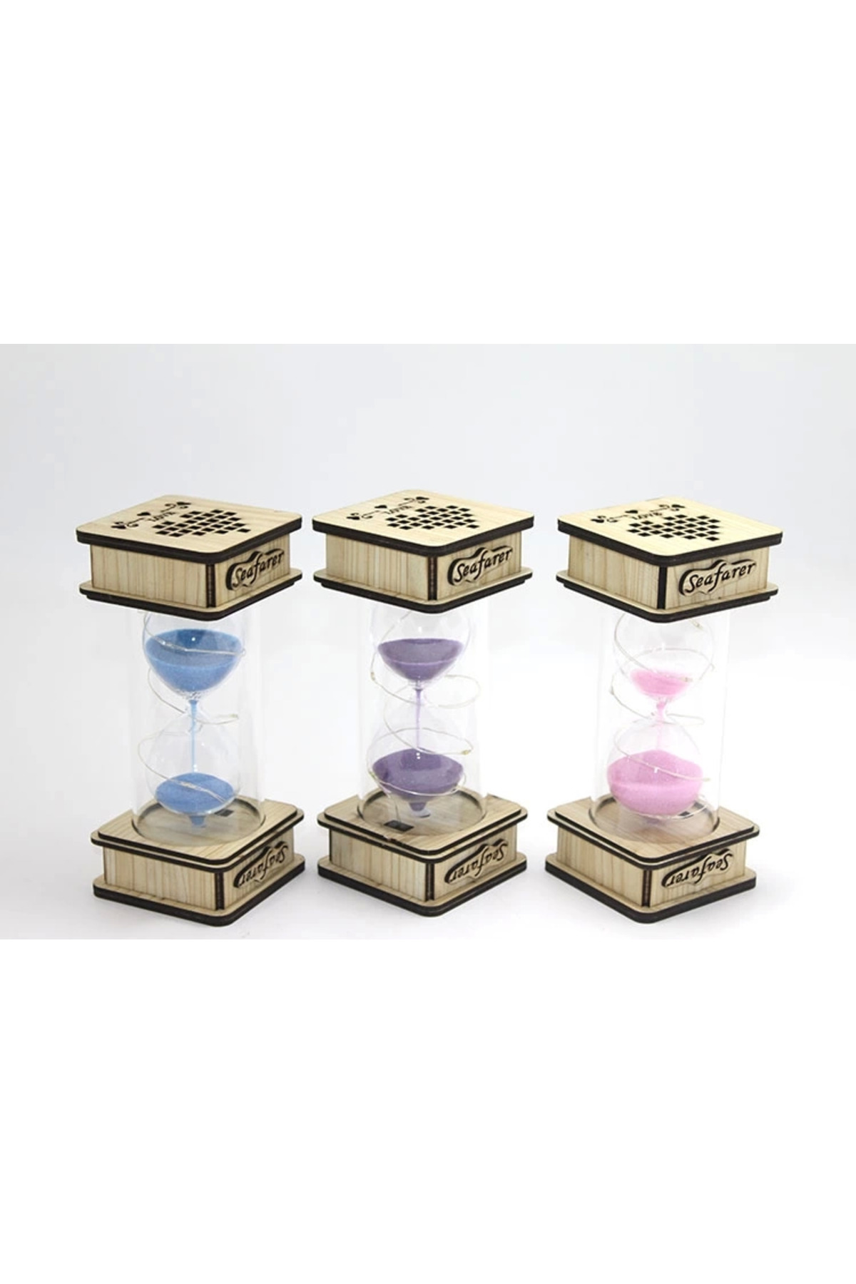 Pazarcan Ahşap Ledli Kumsaati Alk2503