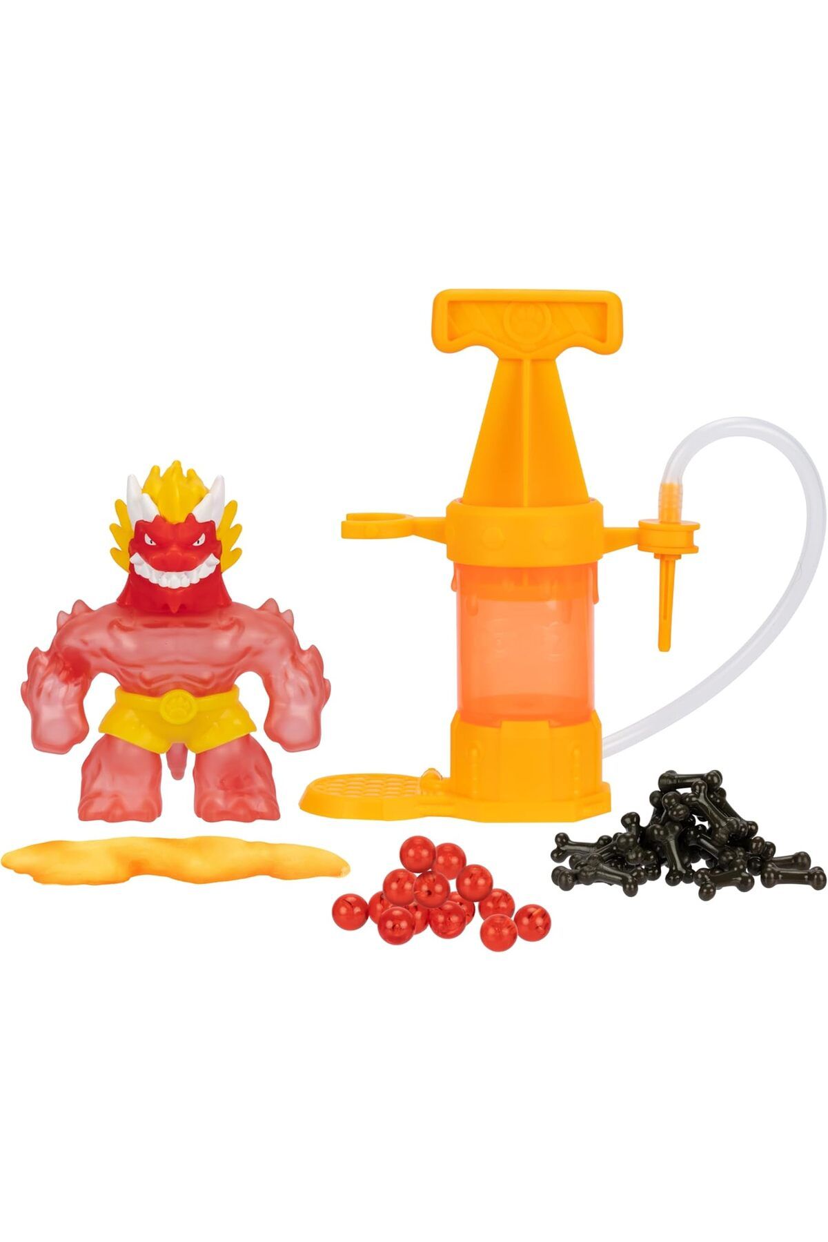 STOREMAX htpshopmx of Goo Jit Zu Hero Creator Blazagon 3 Benzersiz goo dolgu, Karıştırın, Doldurun ve Ken
