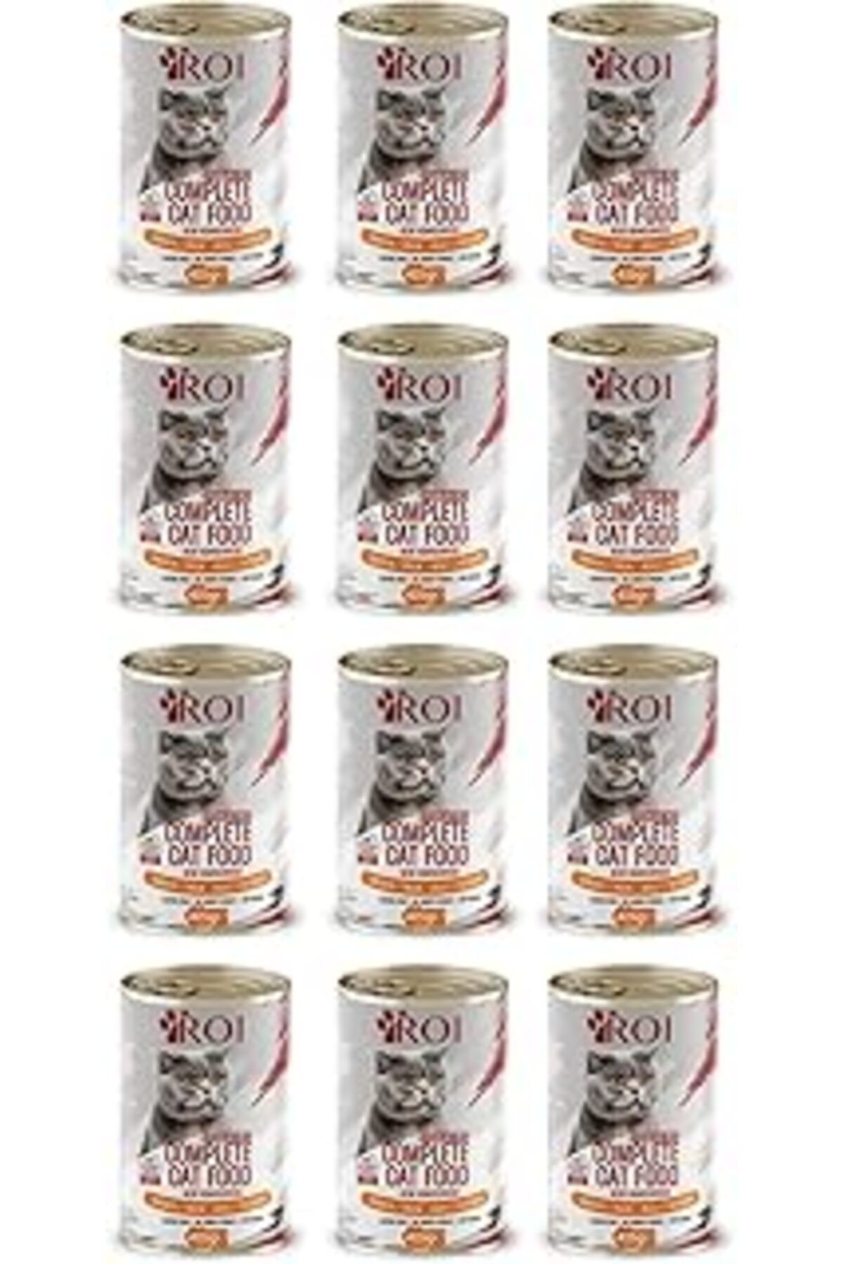 Mu Art Roi Yüksek Proteinli Tavuklu Yetişkin Yaş Maması 415 Gr X 12 Adet,%95 Hayvansal Protein