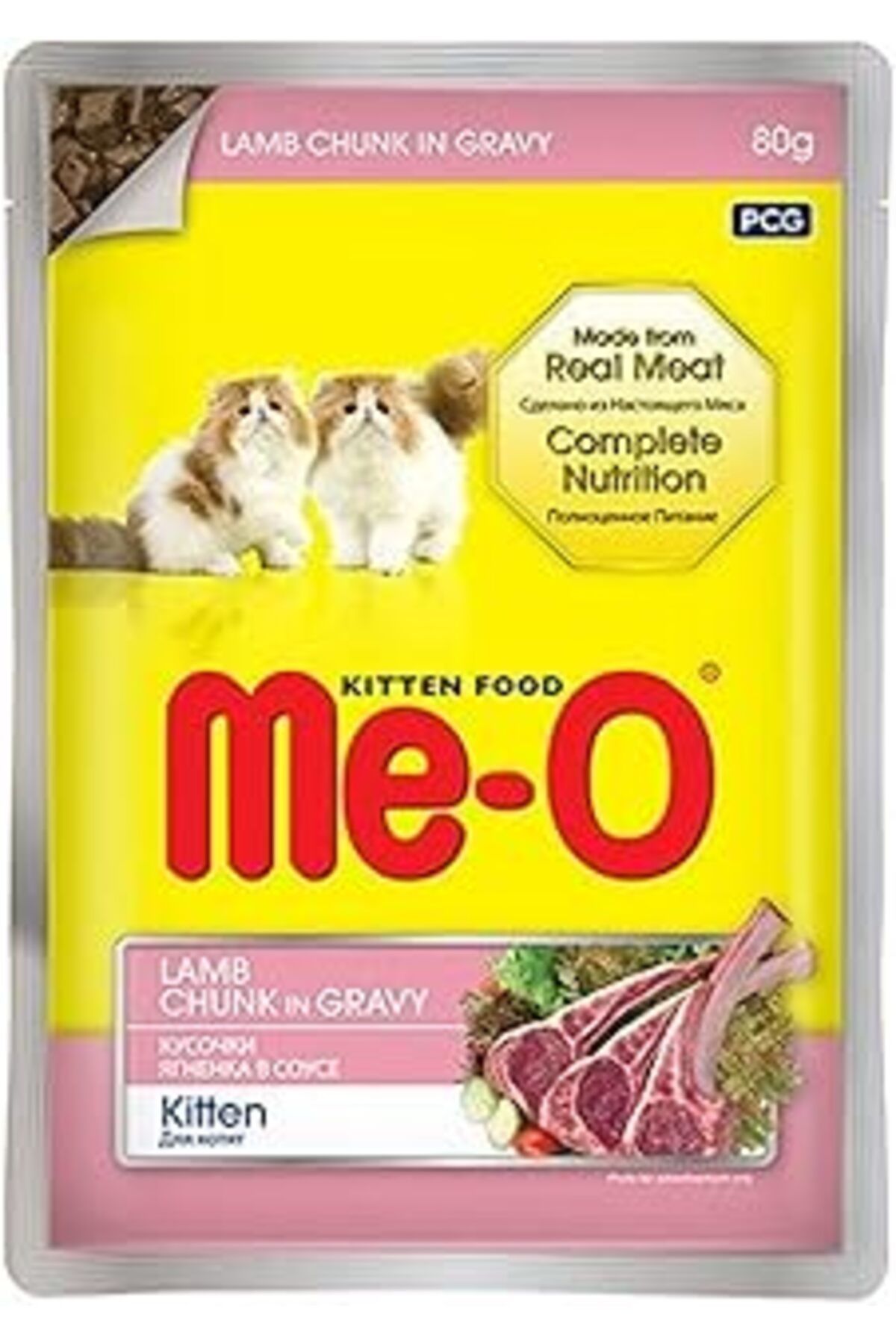 karadağsb Me-O Kuzu Etli Yavru Kedi Yaşmama 12X80 Gr