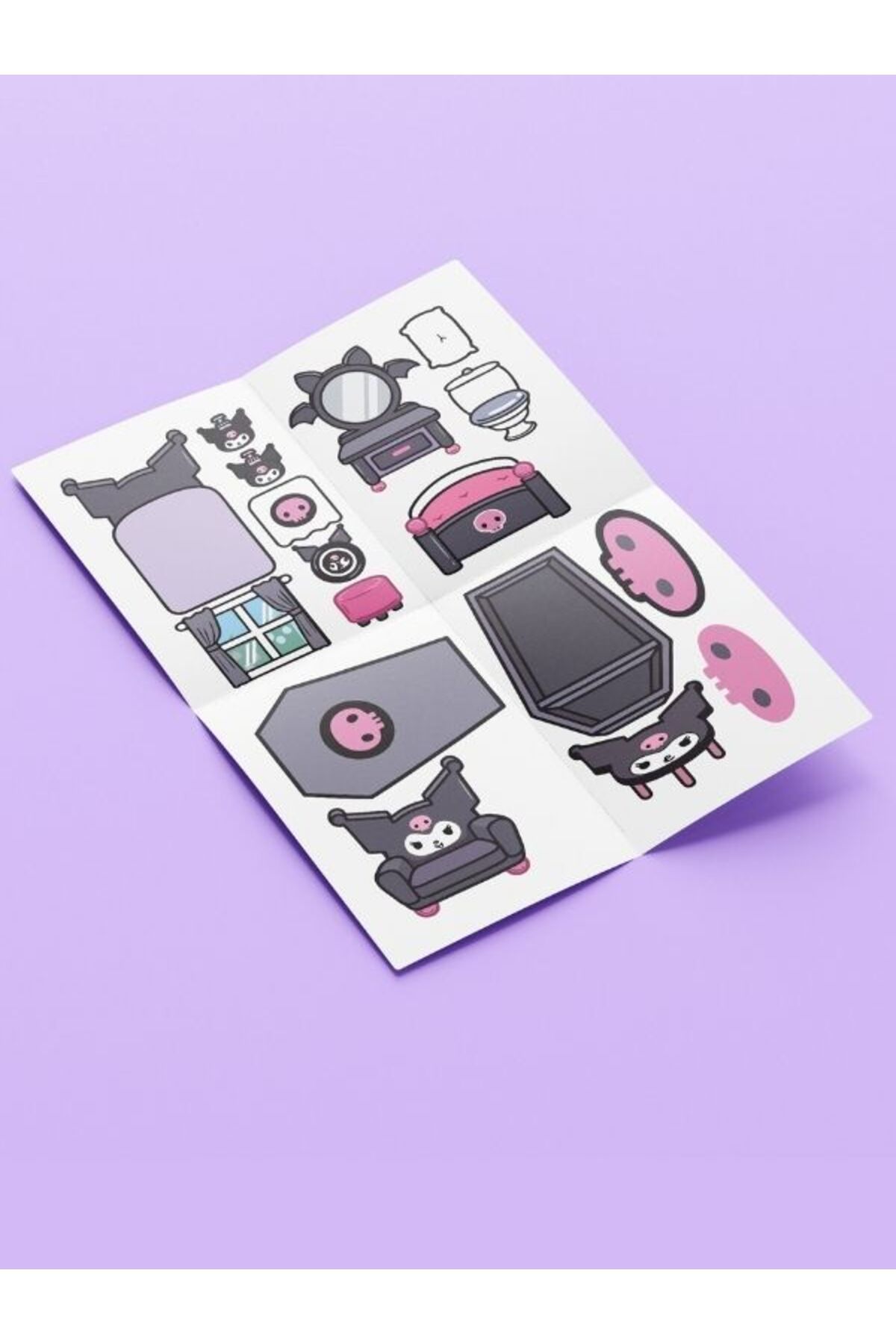 ZNC-Toca Boca Cut-And-Paste Activity Sheet (A3 Size – Colorful Print) 2