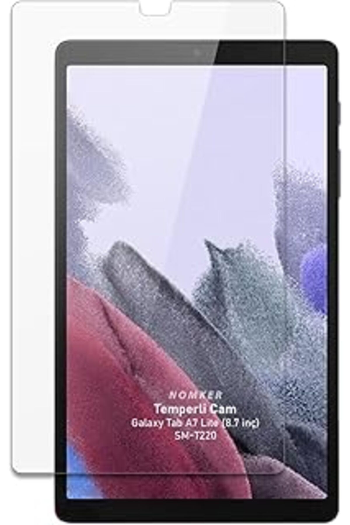 karadağsb Nomker Galaxy Tab A7 Lite Sm-T220 Uyumlu 8.7 Inç Temperli Ekran Koruyucu Kırılmaz Cam Glass