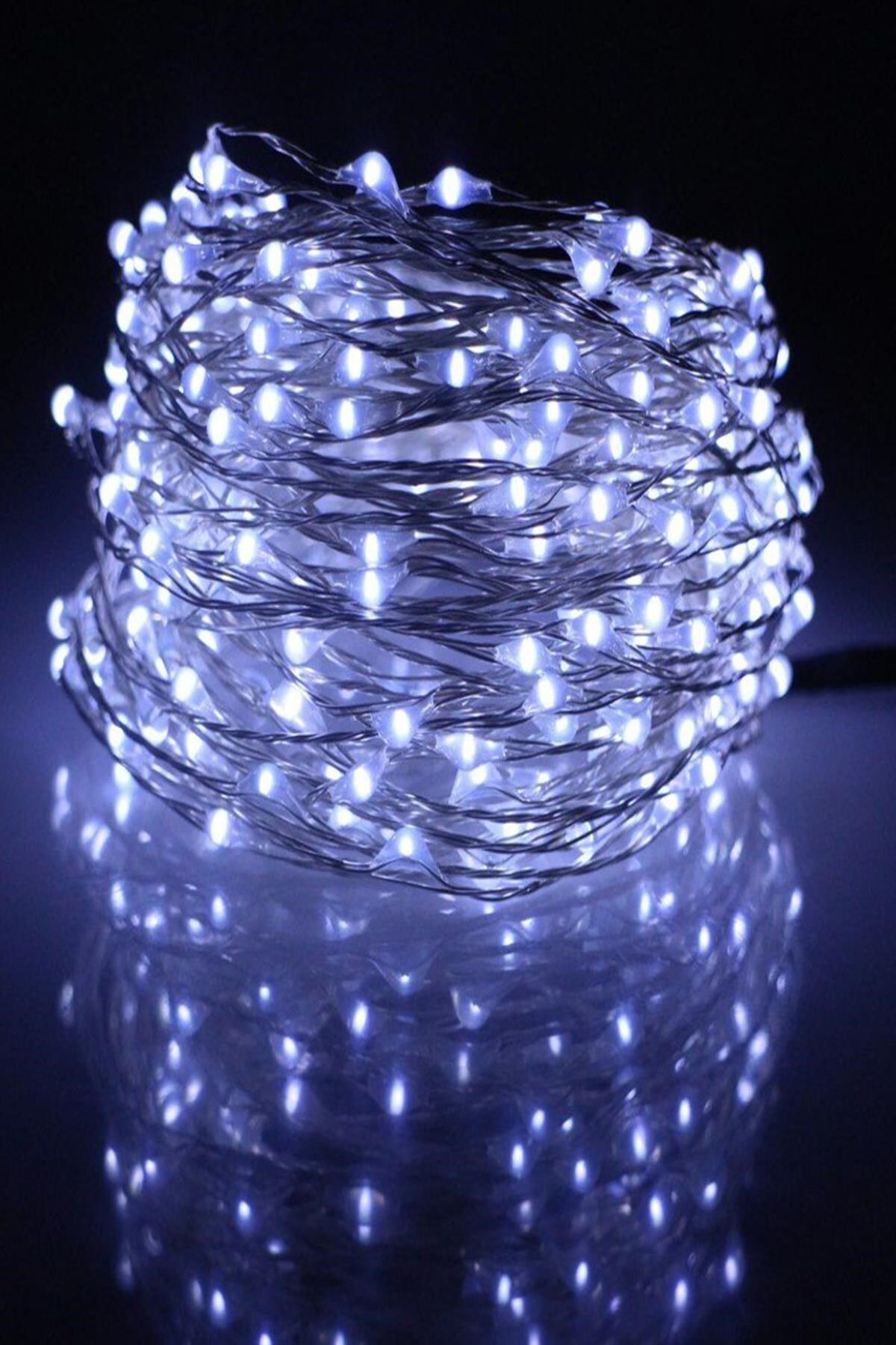 Emperium Pilli 5 metre Dekoratif Peri Led Beyaz Aydınlatma Süsleme Lambası (5122)