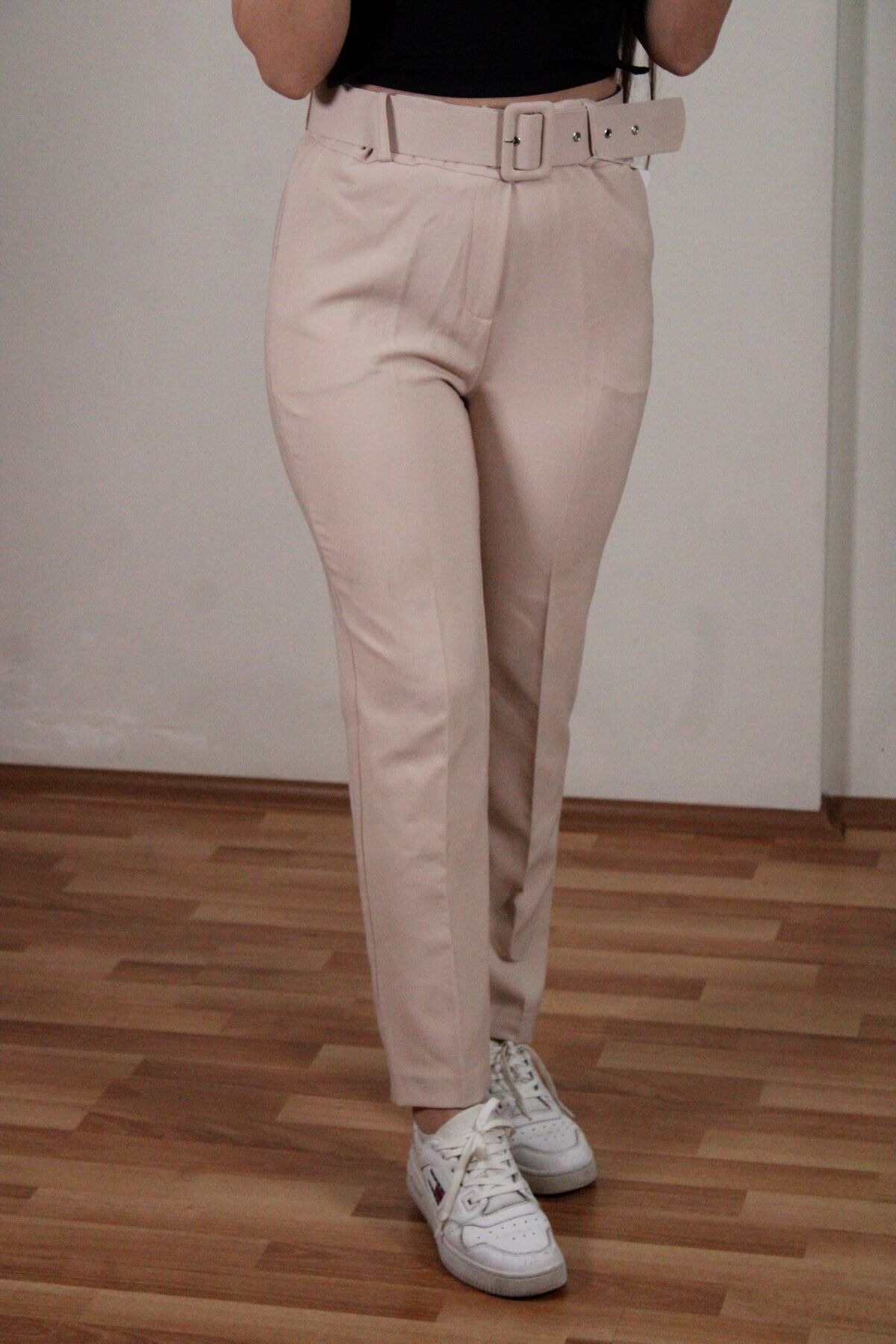 WOMODASTORE KEMERLİ RACHELL PANTOLON